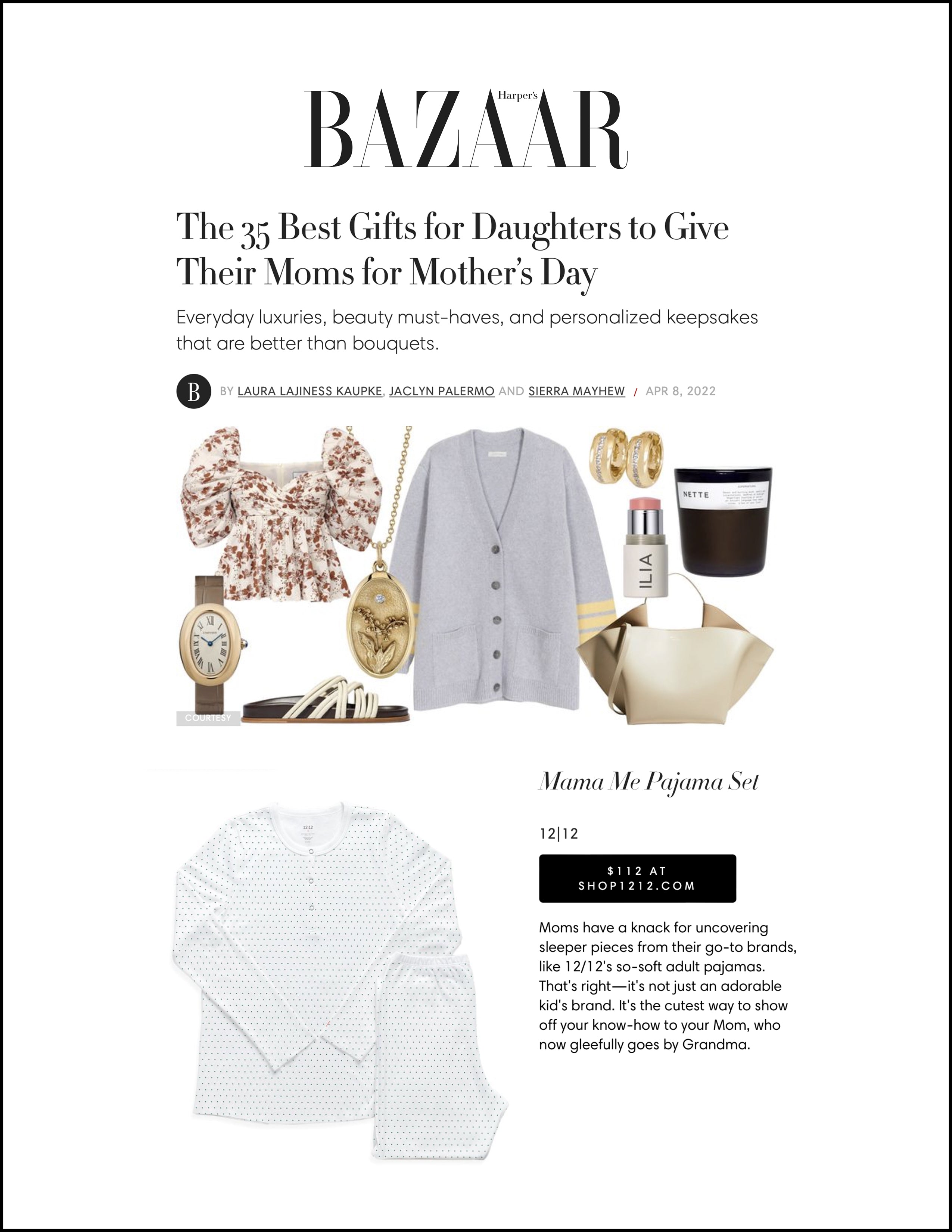 Harper's Bazaar April '22