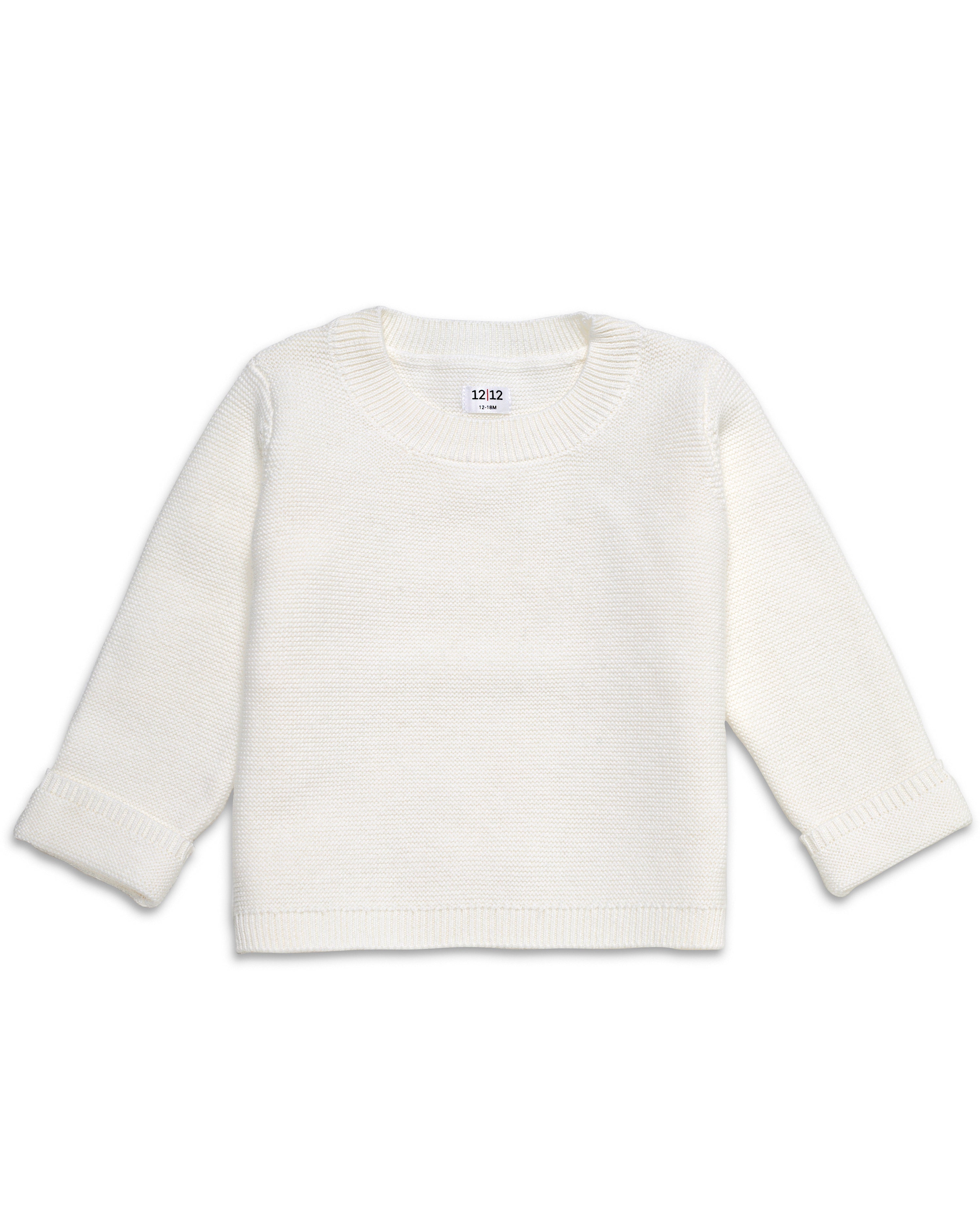 The Organic Garter Stitch Sweater