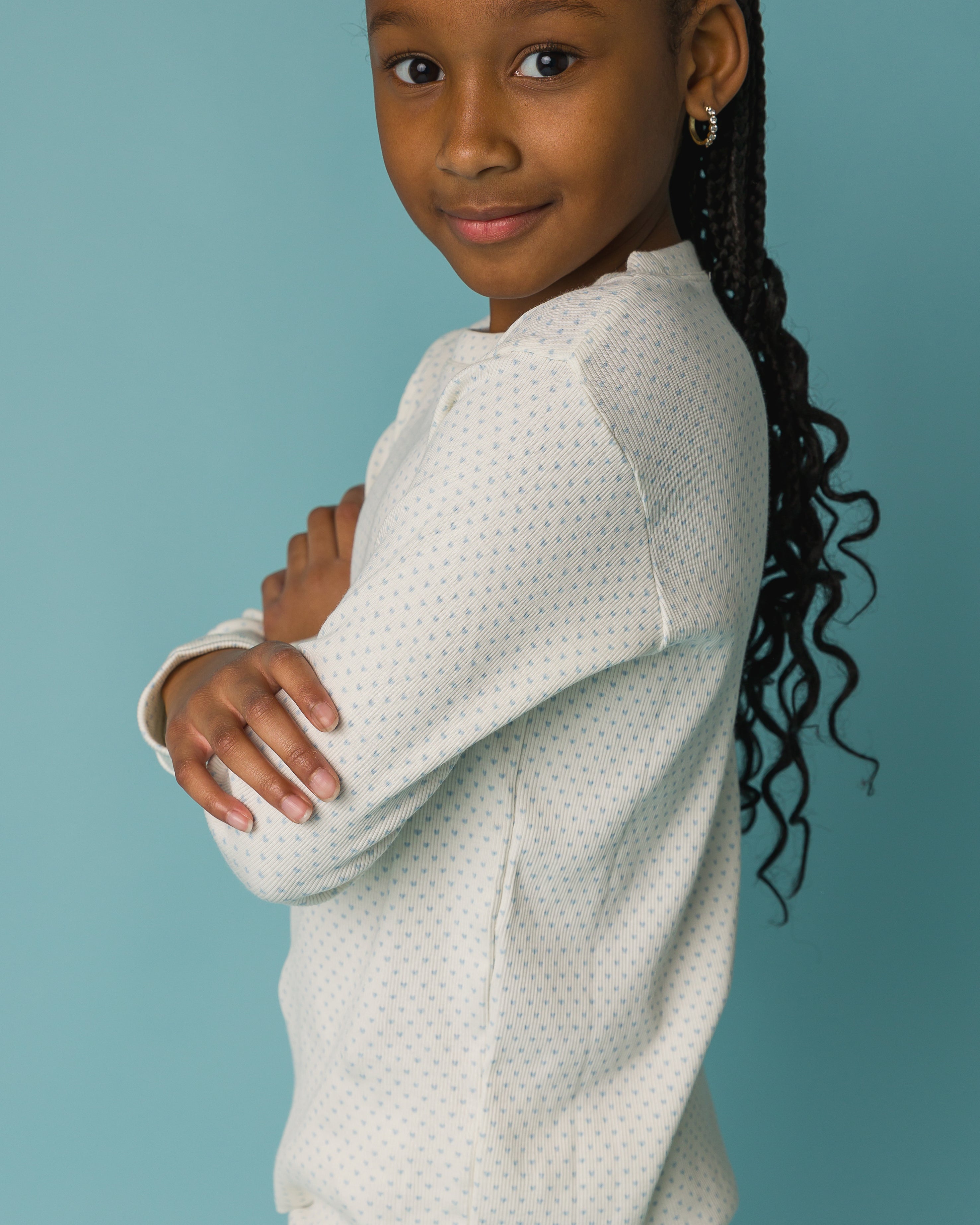 The Organic Long Sleeve Rib Set