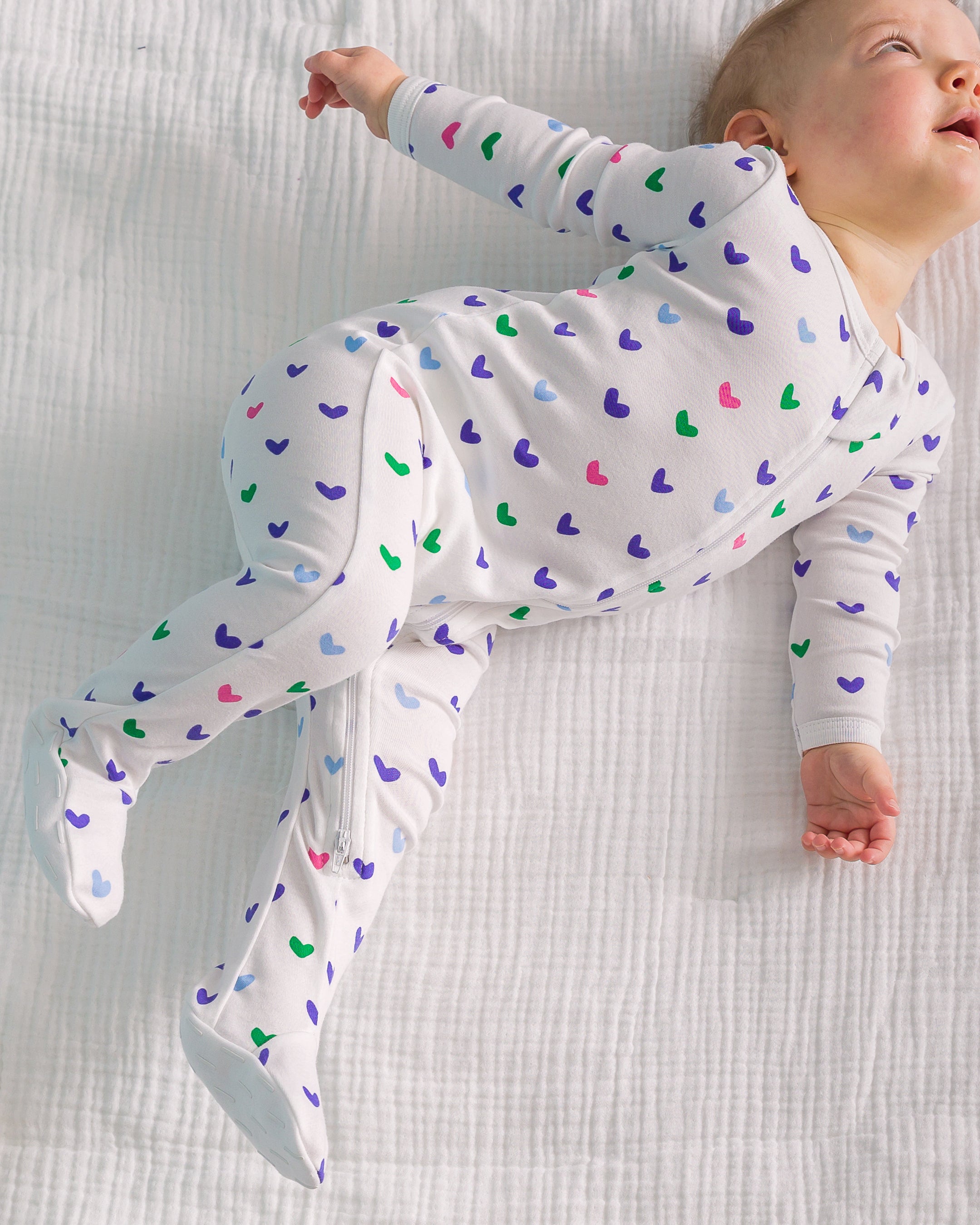 The Organic Zipper Footie