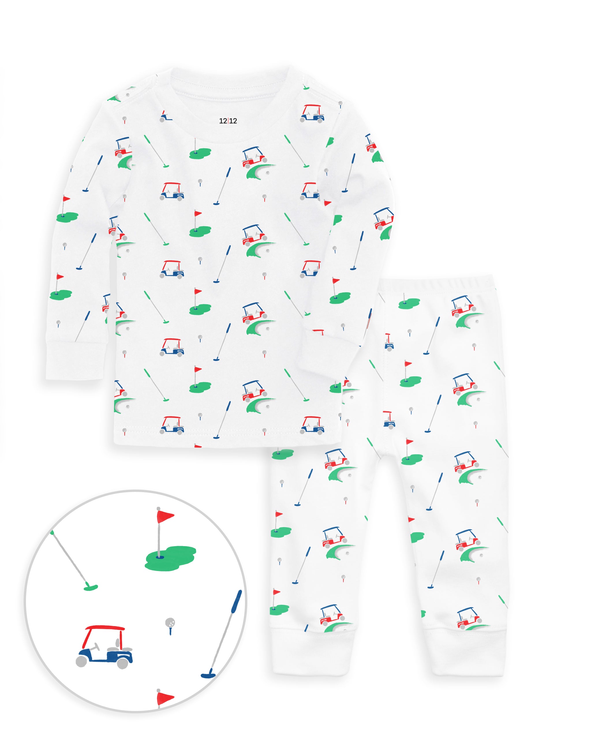 The Organic Long Sleeve Pajama Set [Par Tee]