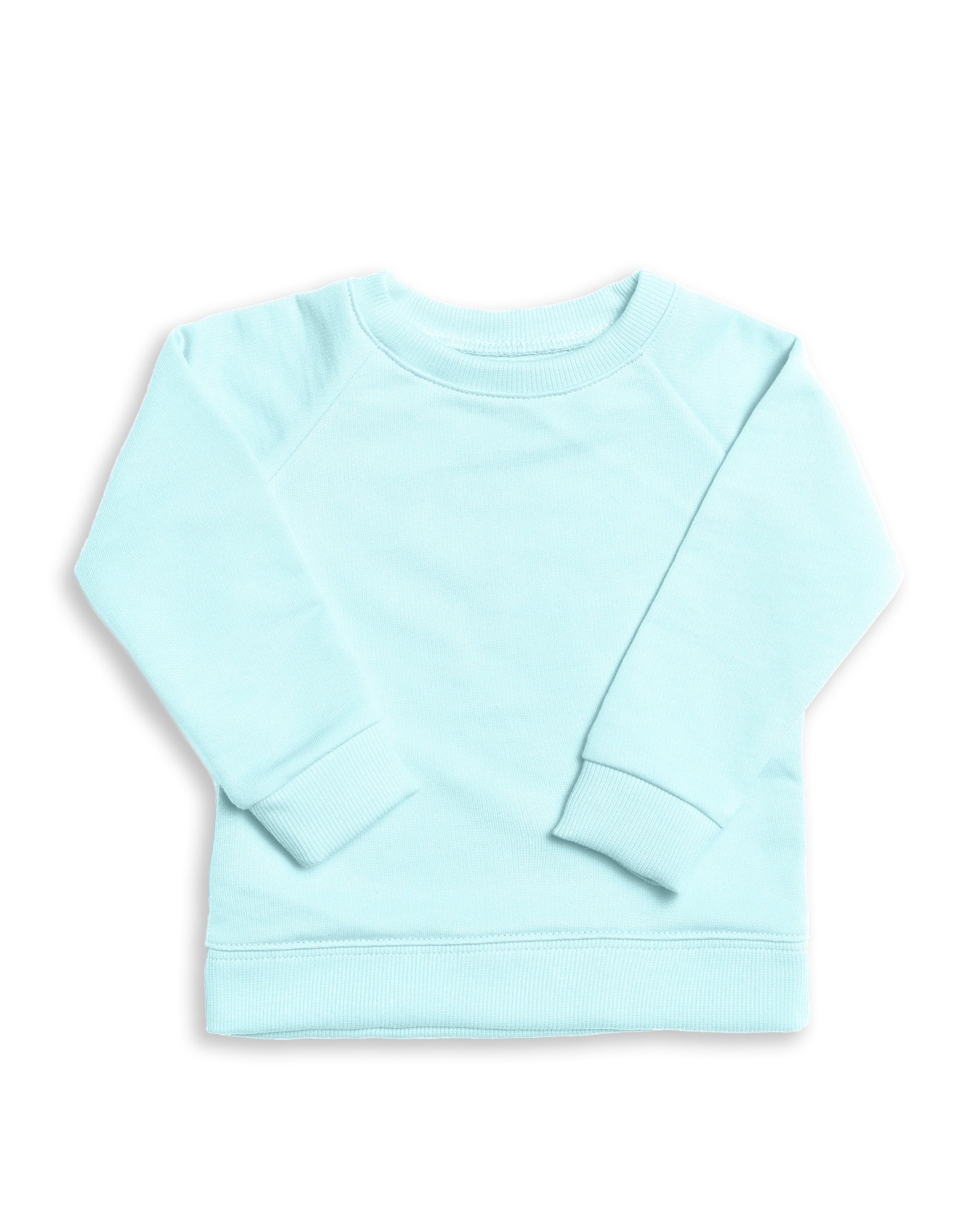 The Organic Pullover Sweatshirt [Aqua]