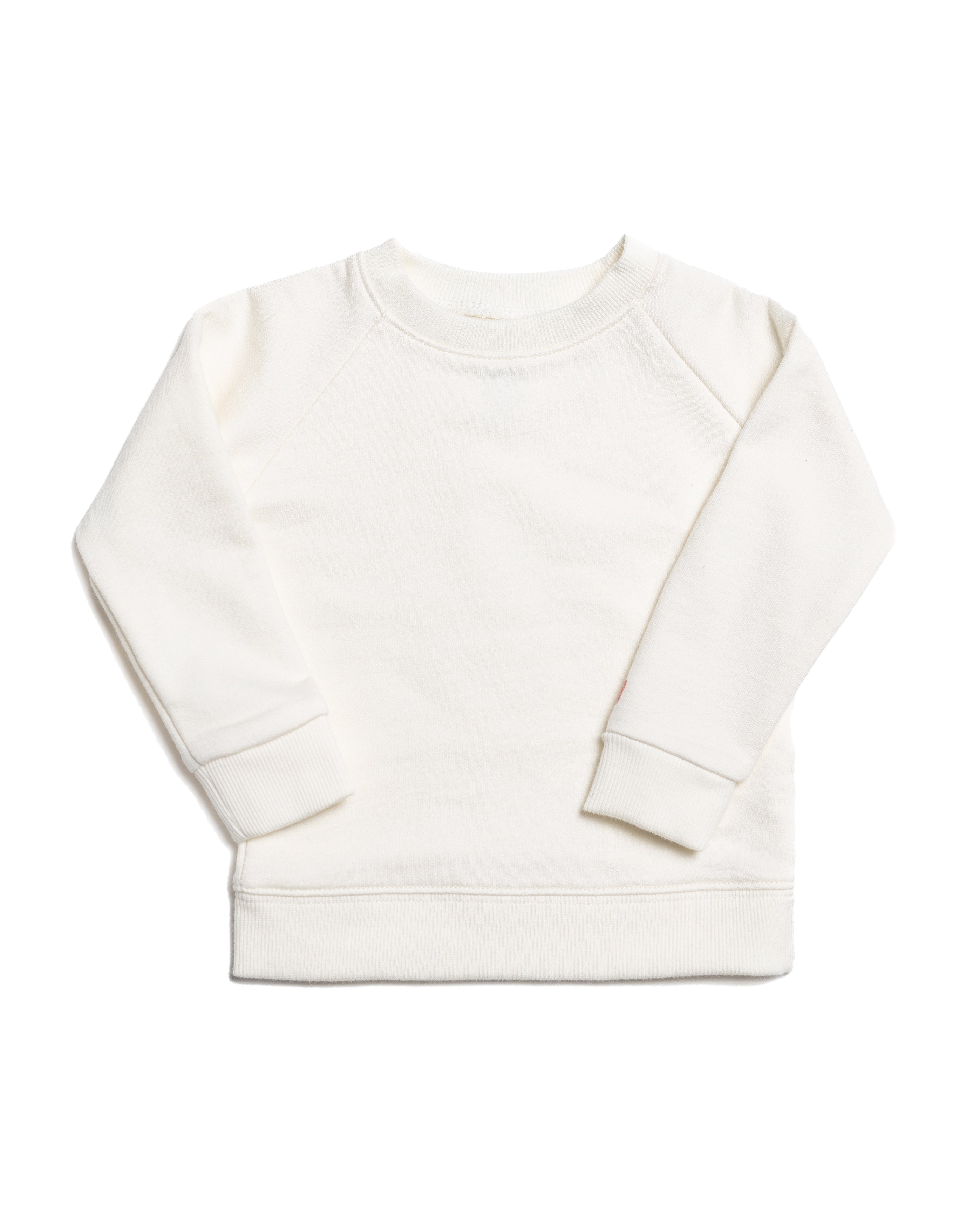 The Organic Pullover Sweatshirt [Cream]