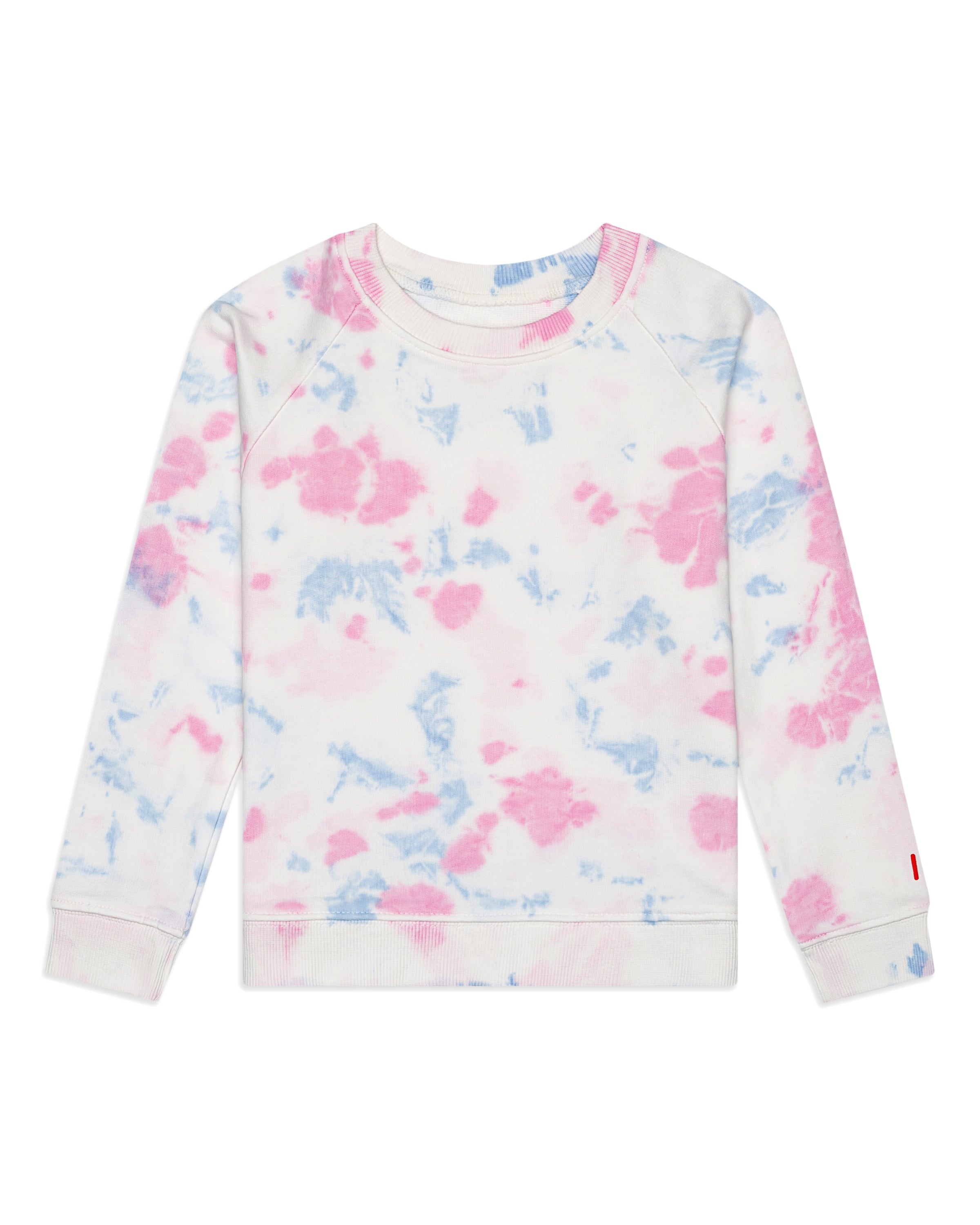 The Organic Printed Pullover Sweatshirt [Pastel Marble]