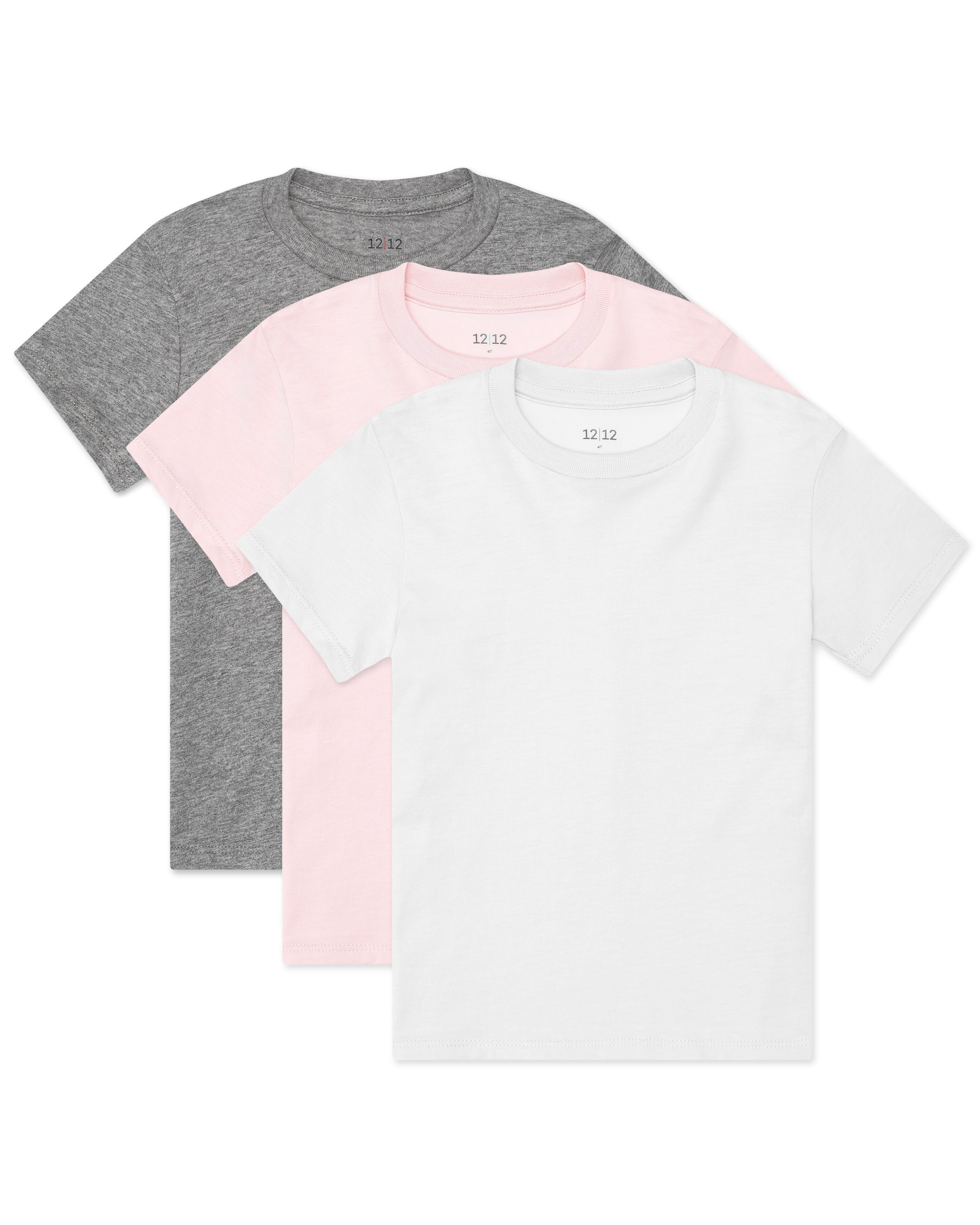 The Organic Short Sleeve Tee 3 Pack