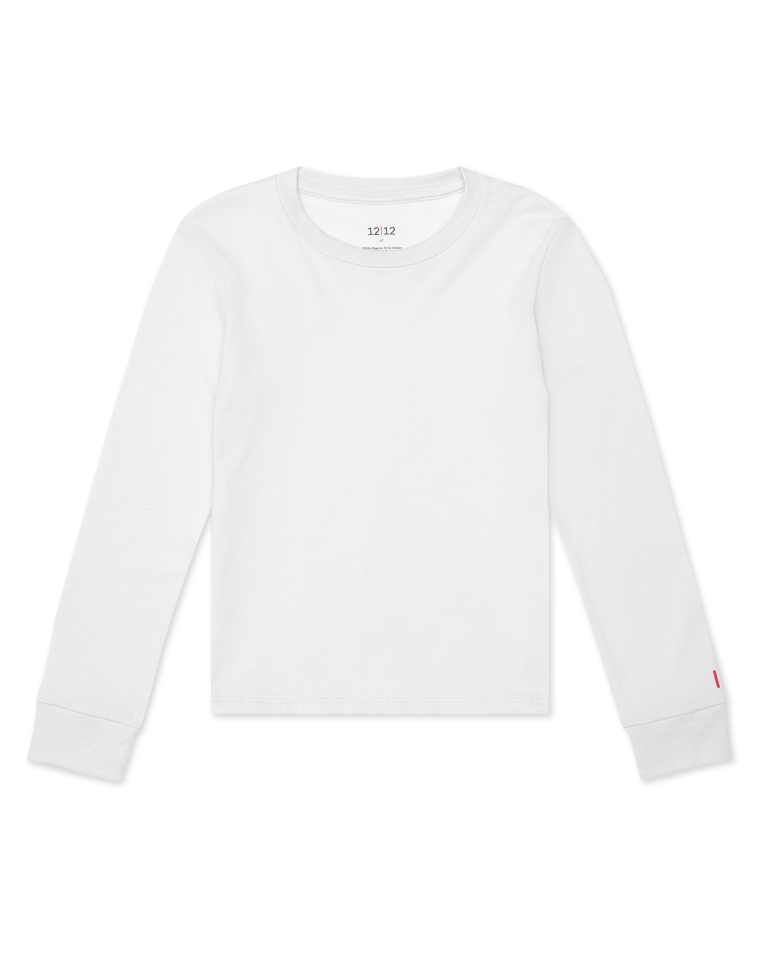 The Organic Long Sleeve Tee [White]