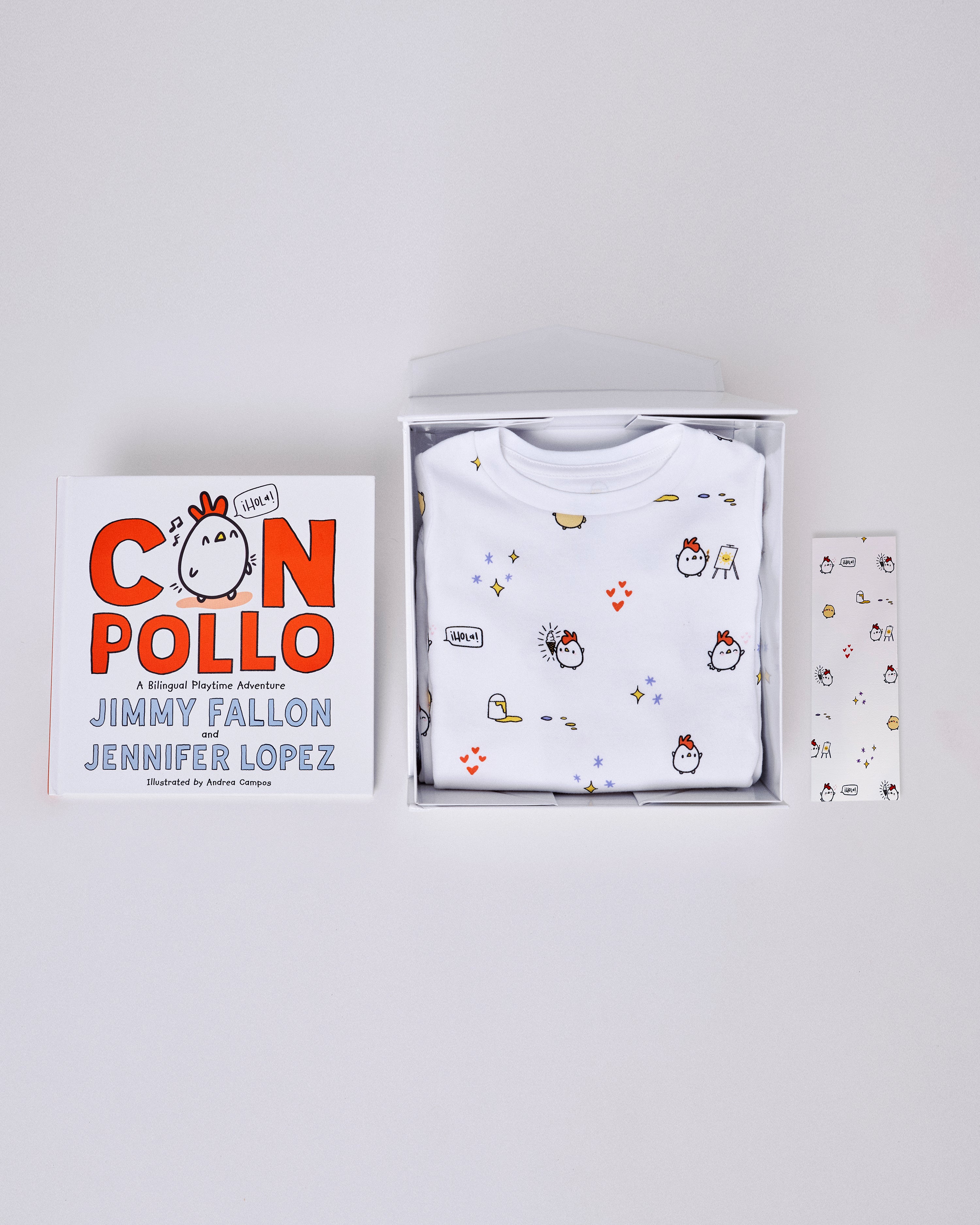 The Organic Zipper Footie Con Pollo Con Pollo #color_Con Pollo