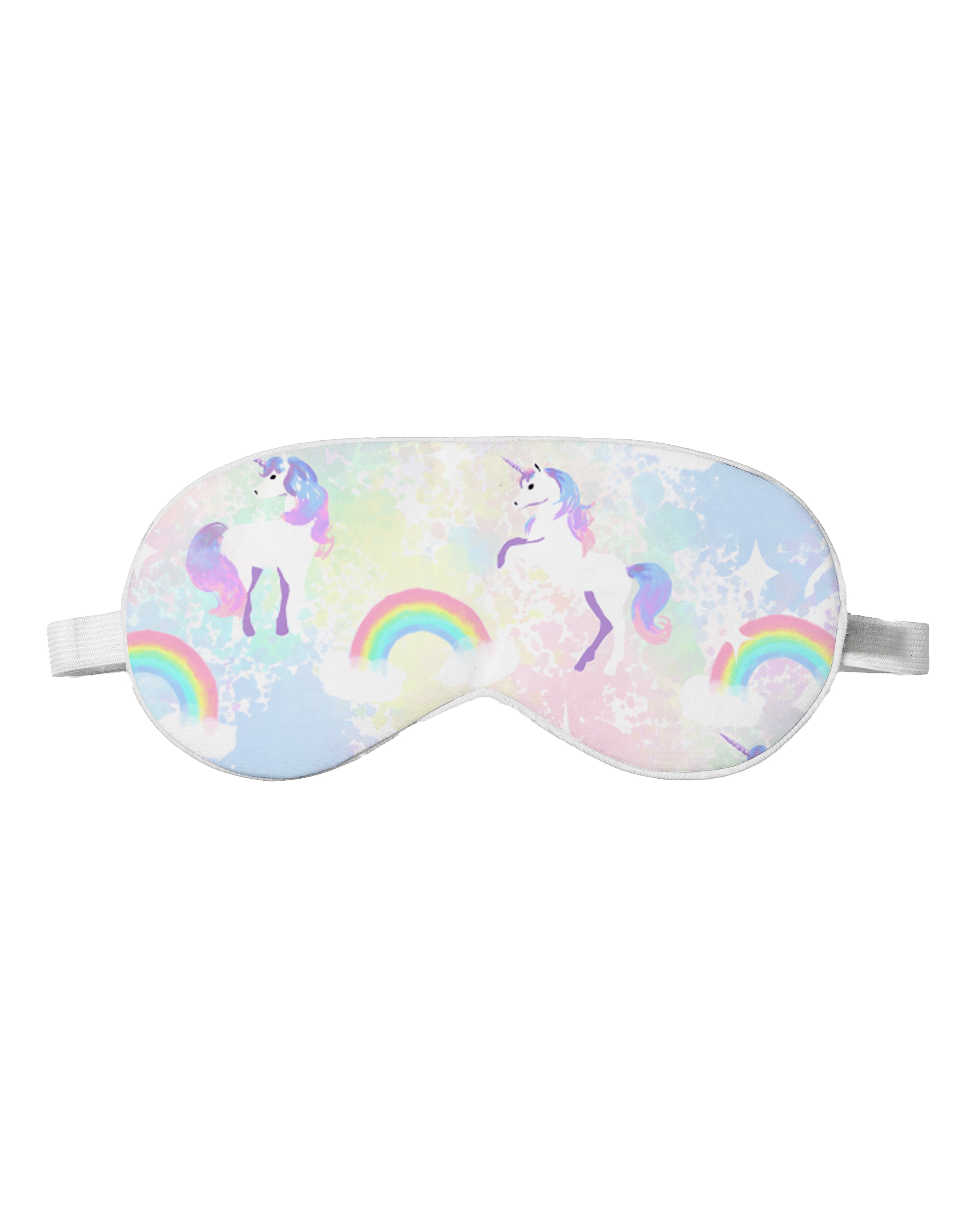 The Organic Sleep Mask [Unicorns and Rainbows]