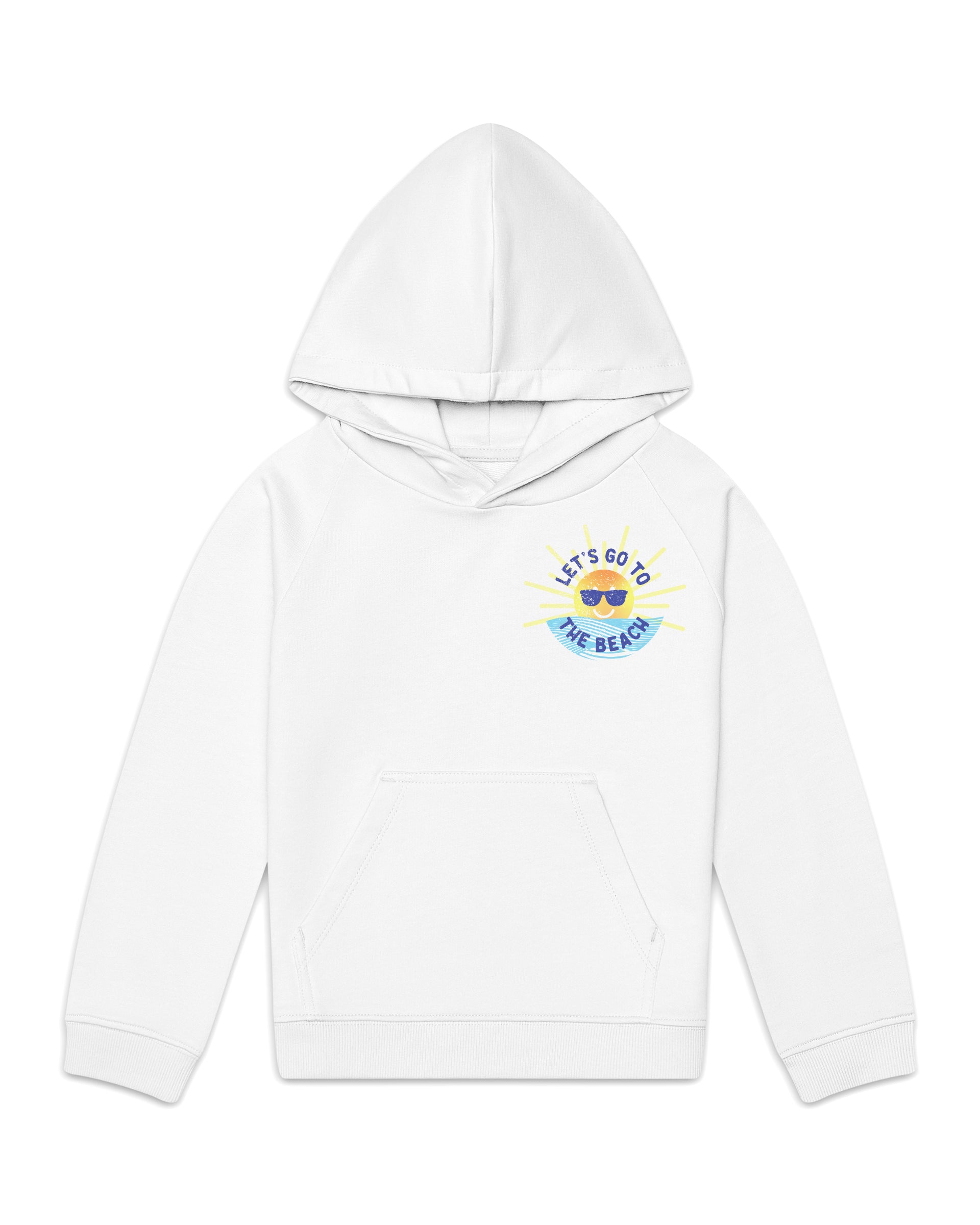 The Organic Hoodie Sweatshirt [Let's Go to the Beach]