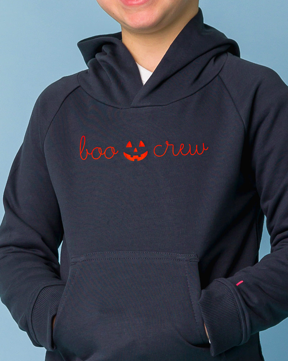 The Organic Hoodie Sweatshirt [Navy Boo Crew]