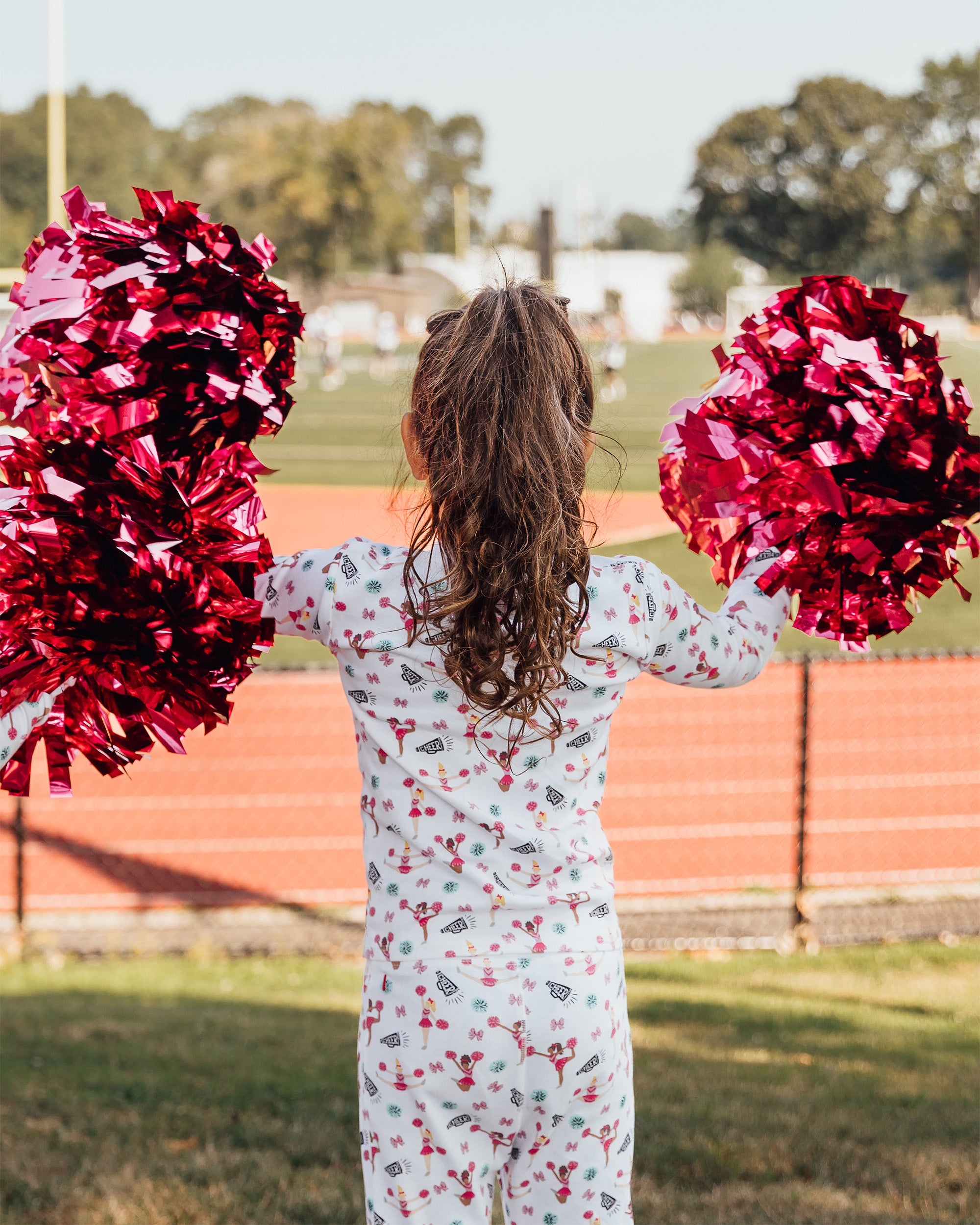 The Organic Long Sleeve Pajama Set [Cheer]