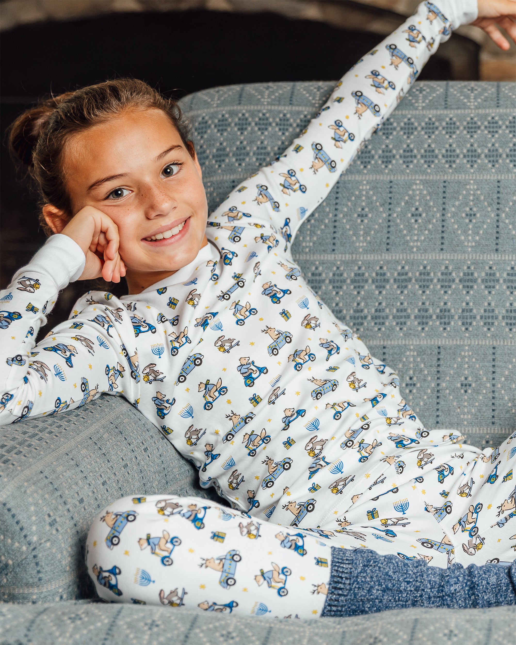 The Organic Long Sleeve Pajama Set [Hanukkah in a Hurry]