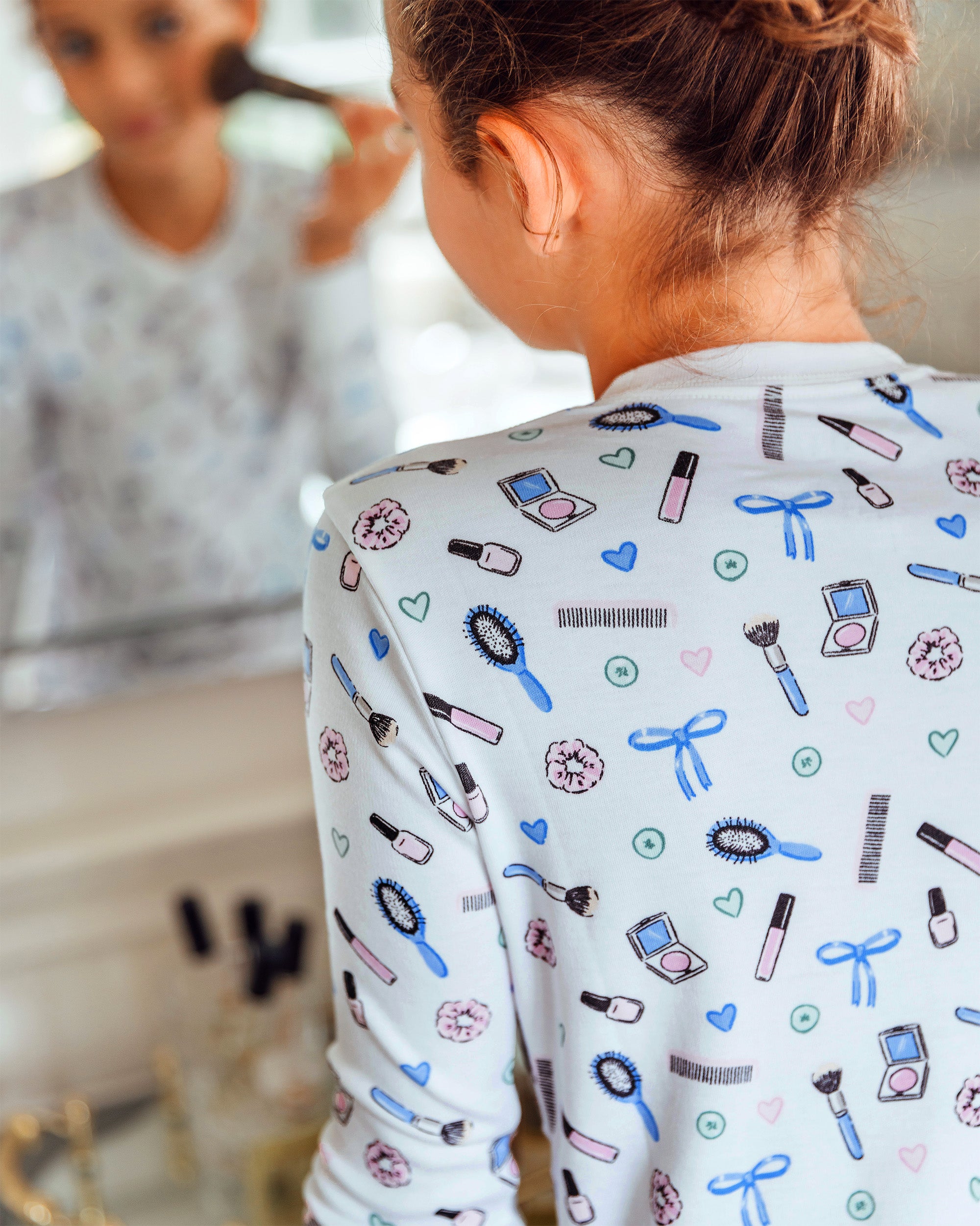 The Organic Long Sleeve Pajama Set [Spa Day]