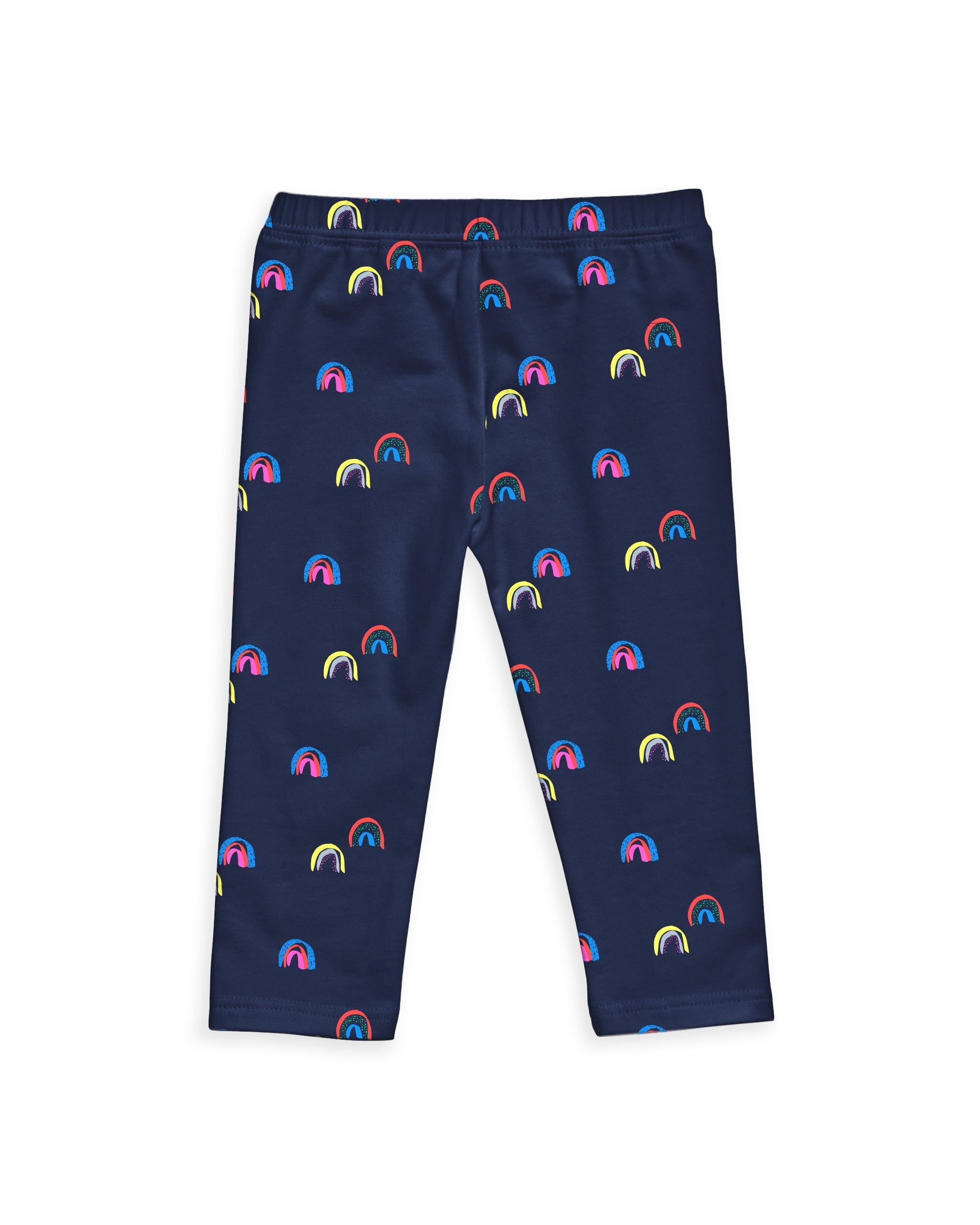 Children's Comfortable Soft Full Length Leggings Fun Neon Colors Pants  FS81613