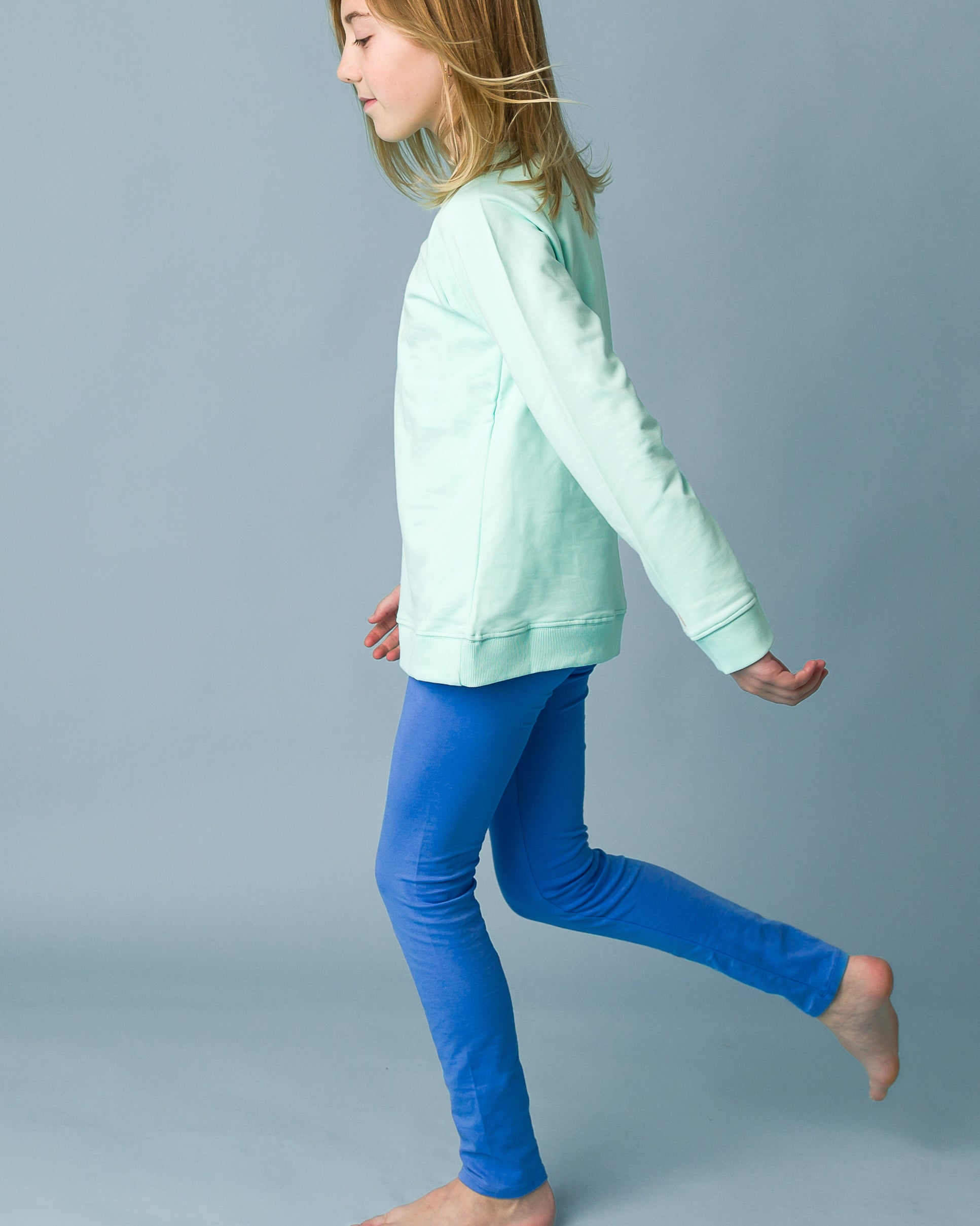 The Organic Legging [Marine Blue]