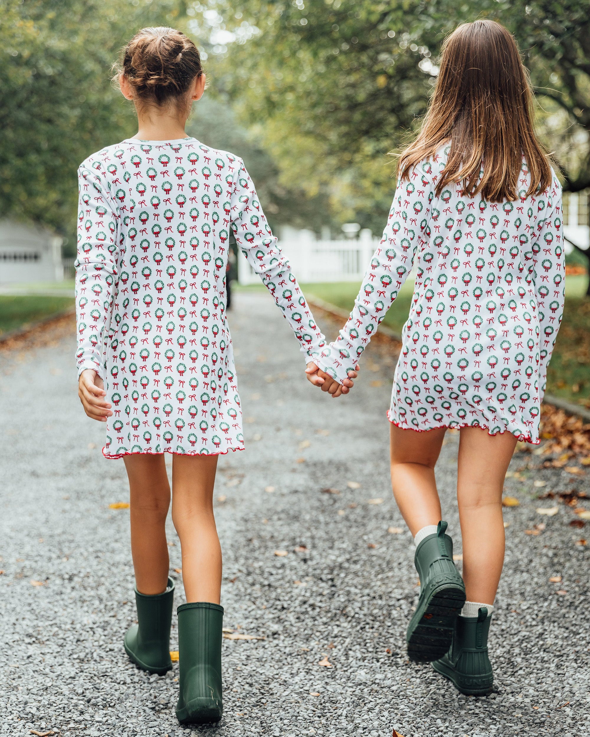The Organic Rib Long Sleeve Dress [Fa La La]