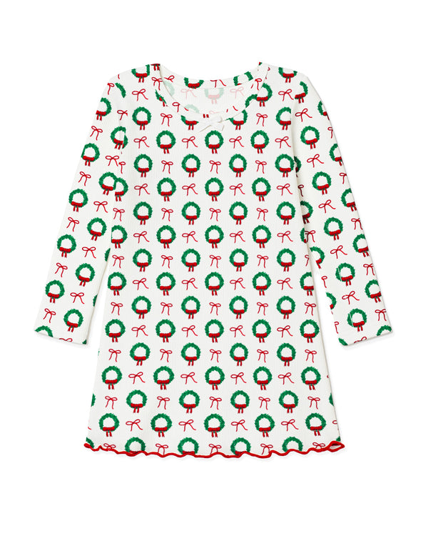 The Organic Rib Long Sleeve Dress [Fa La La]