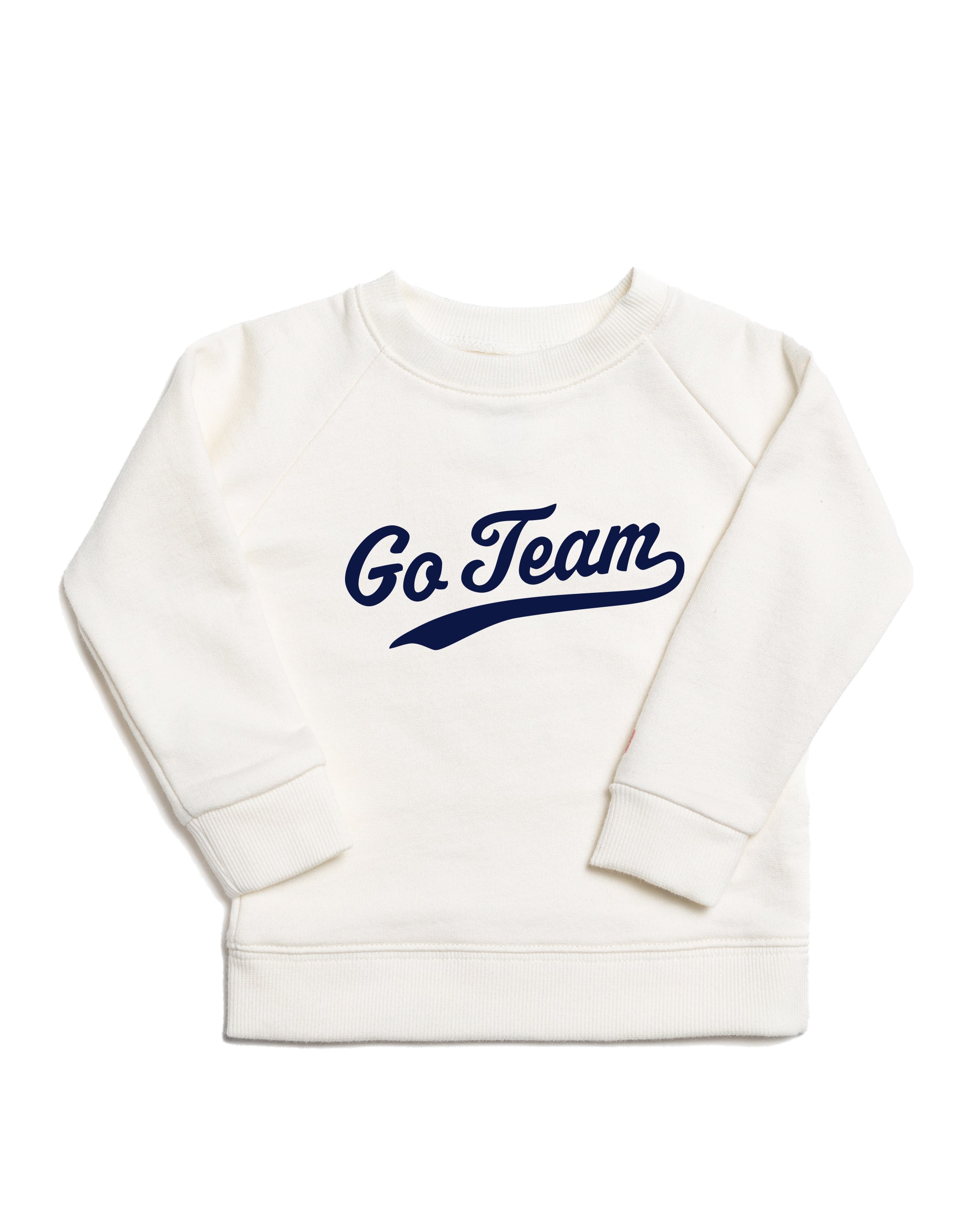 The Organic Pullover Sweatshirt [Cream Go Team]