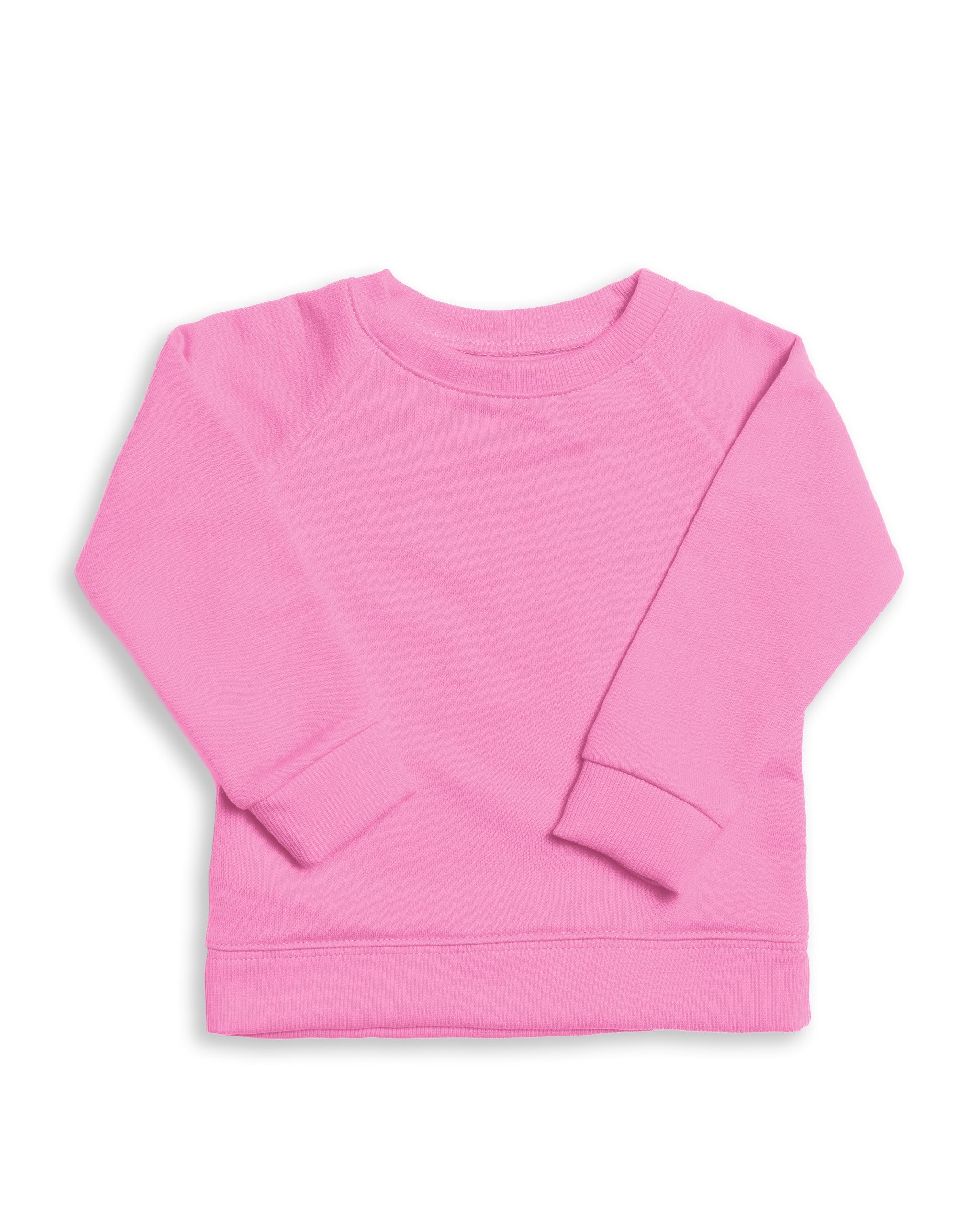 The Organic Pullover Sweatshirt [Malibu Pink]