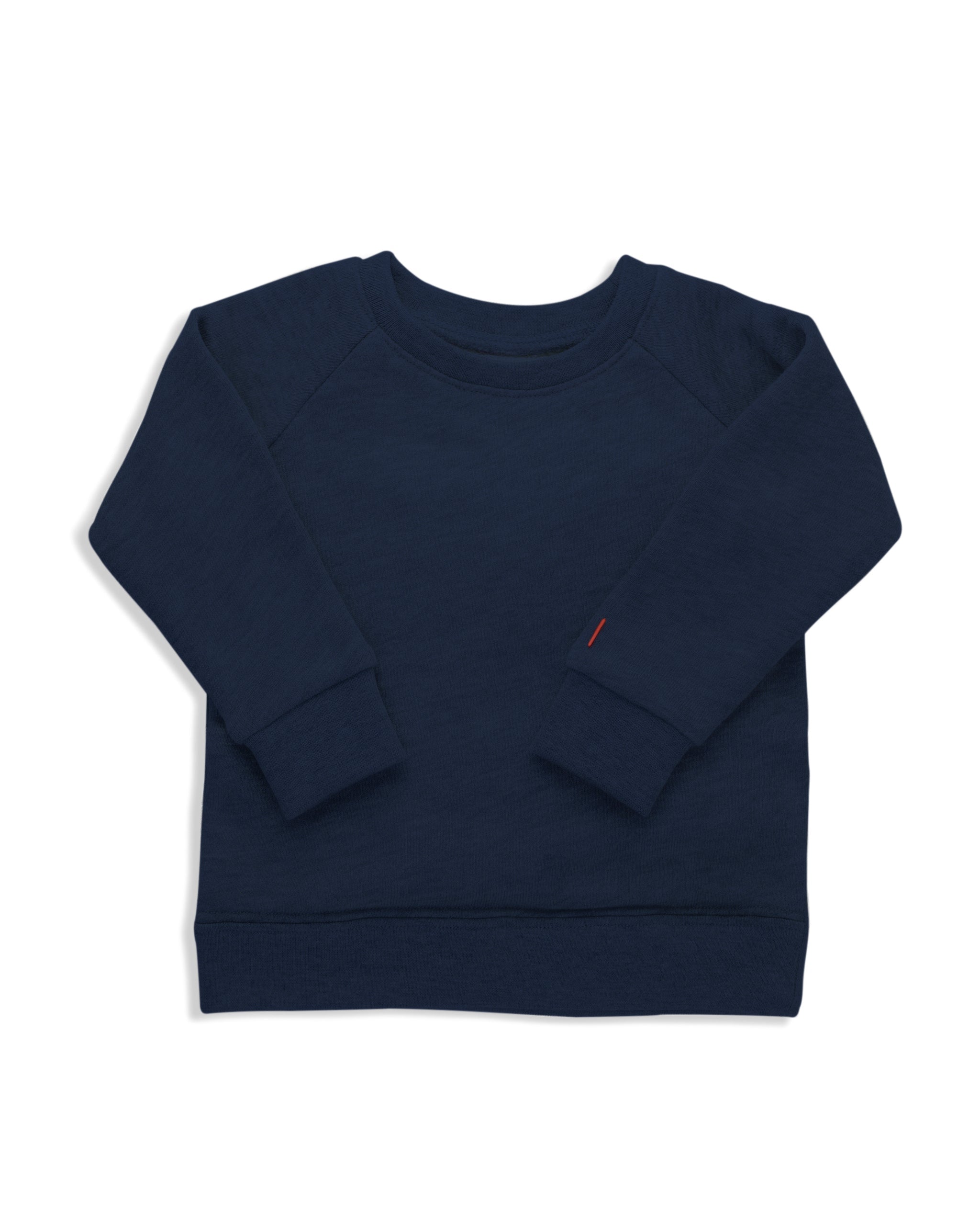 The Organic Pullover Sweatshirt [Navy]
