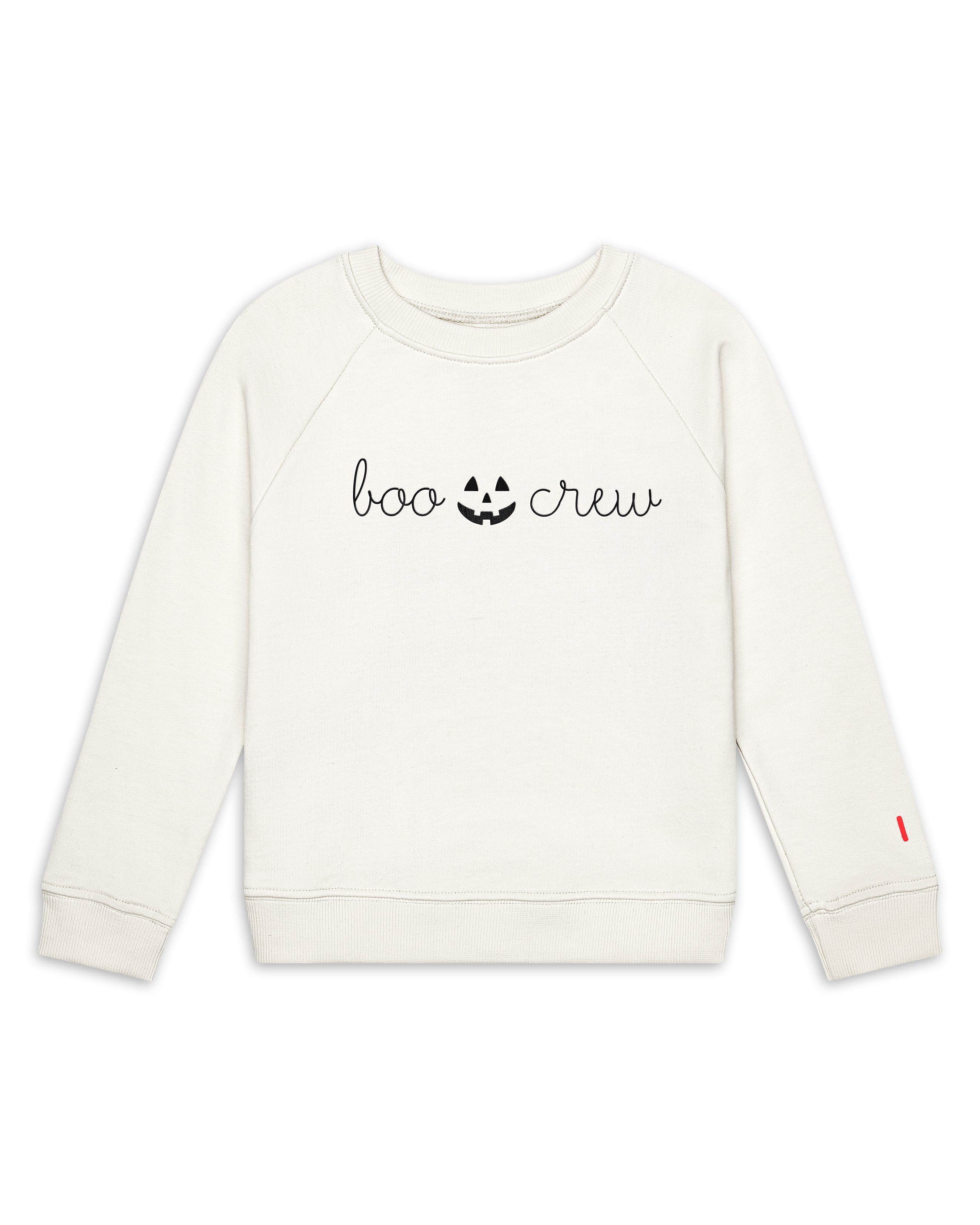 The Organic Pullover Sweatshirt Boo Crew [Cream]