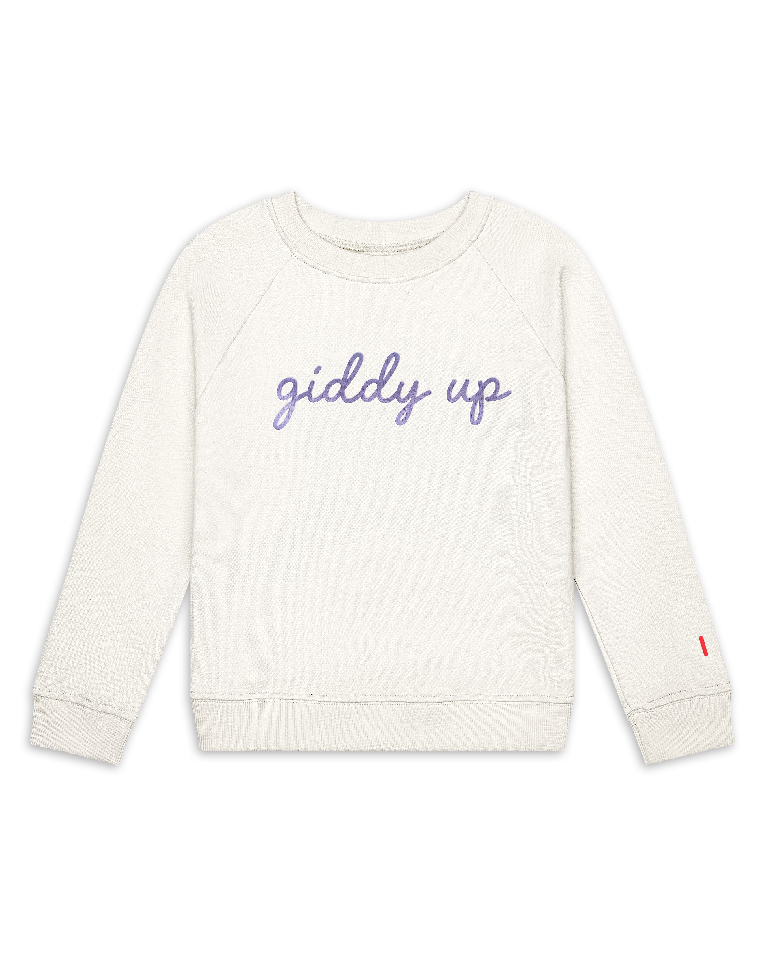 The Organic Pullover Sweatshirt Giddy Up [Cream]