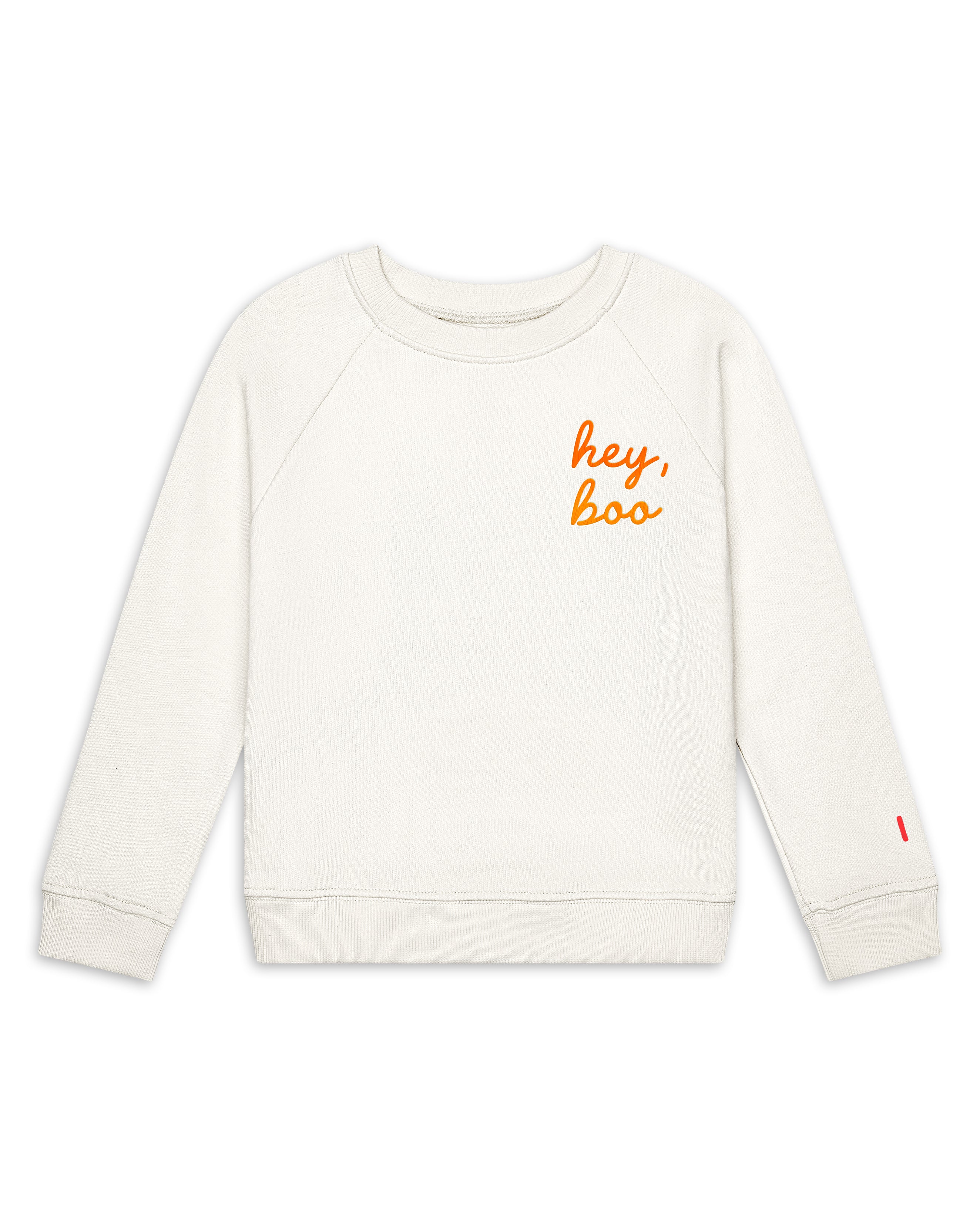 The Organic Pullover Sweatshirt [Cream Hey Boo]