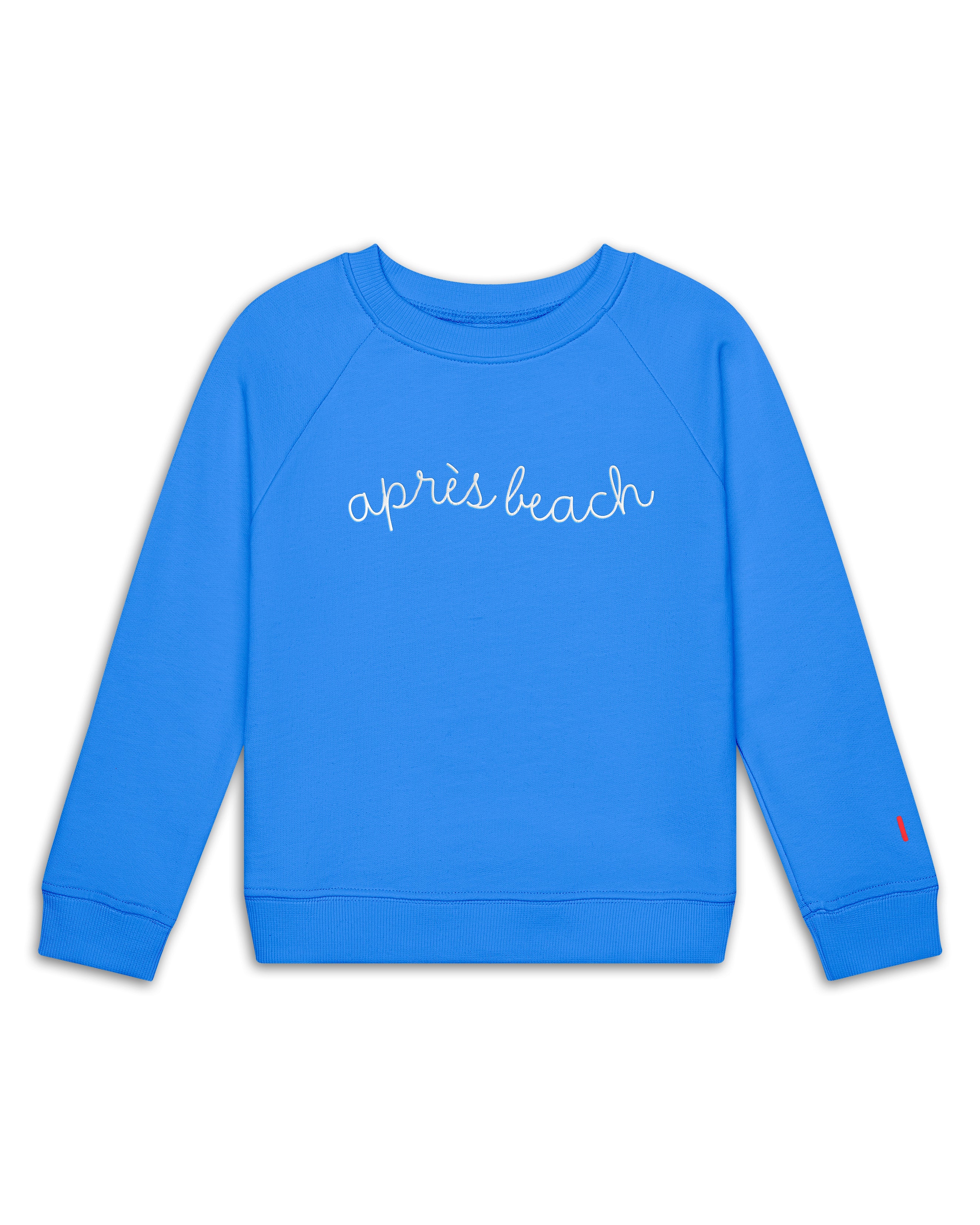 The Organic Pullover Sweatshirt Apres Beach [Marine Blue]