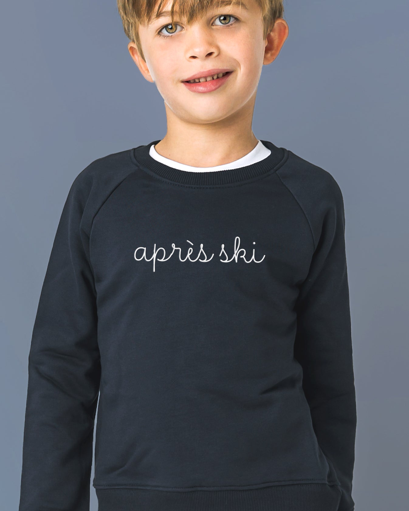 The Organic Pullover Sweatshirt Apres Ski [Navy]