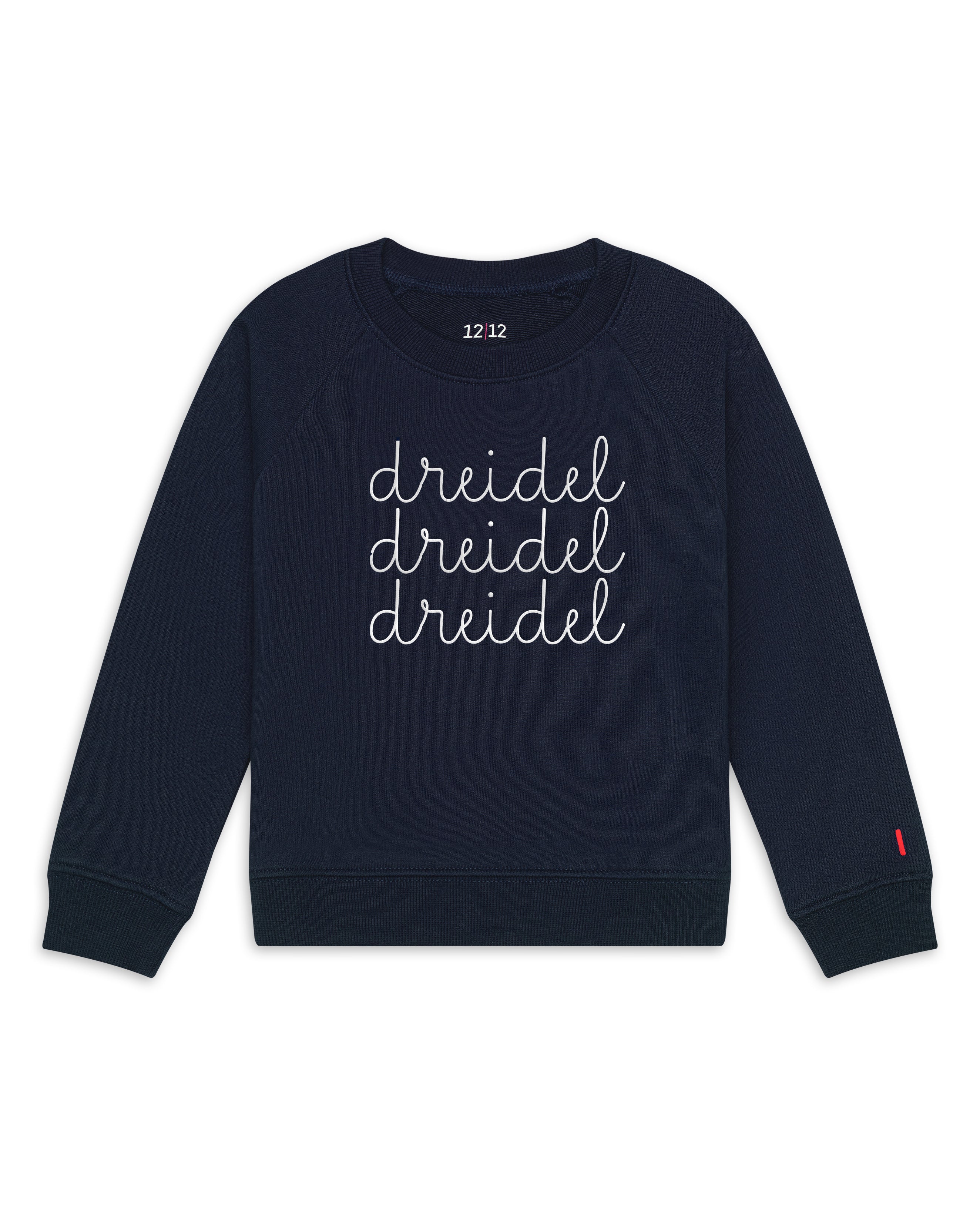 The Organic Pullover Sweatshirt [Navy Dreidel Dreidel Dreidel]