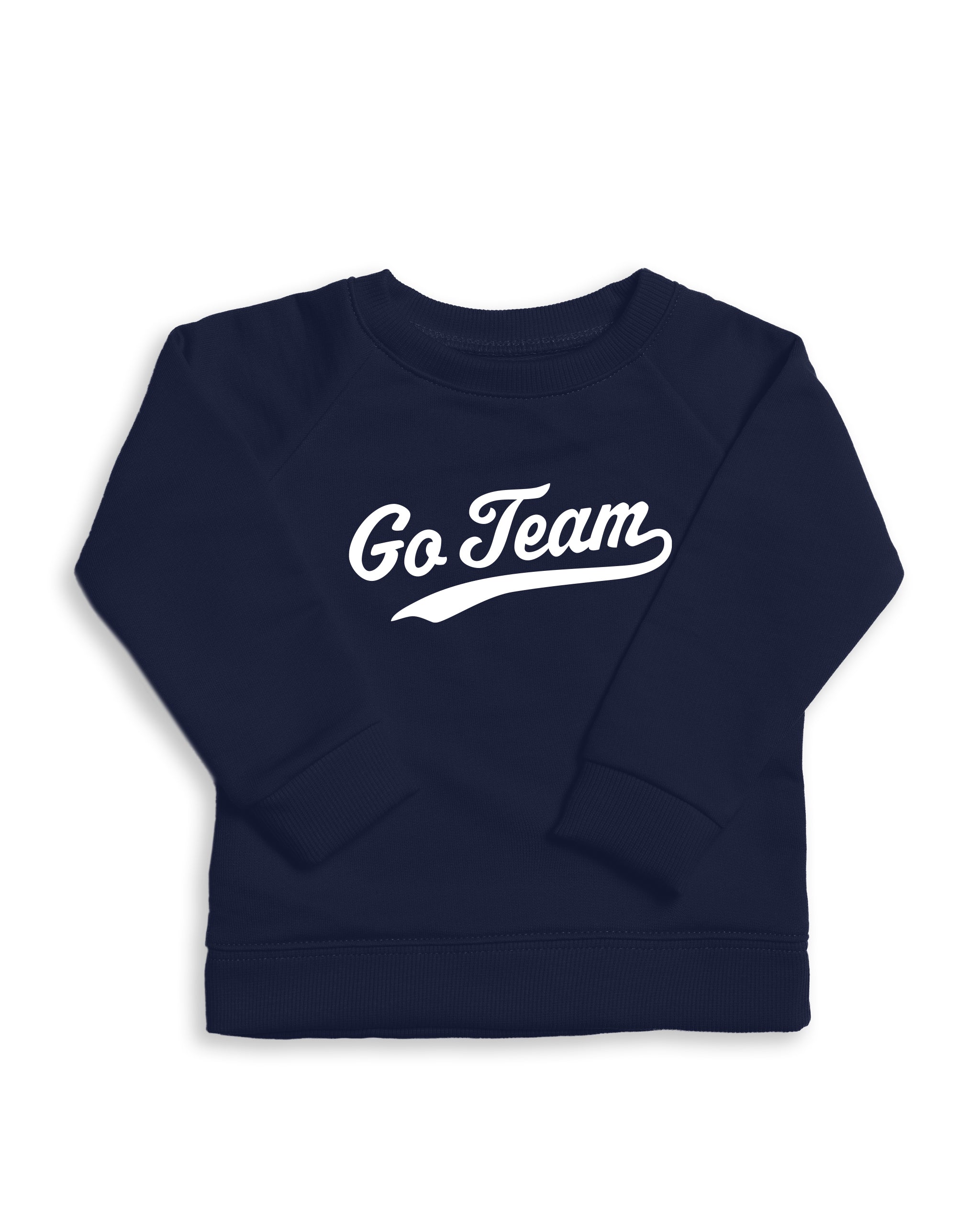 The Organic Pullover Sweatshirt [Navy Go Team]