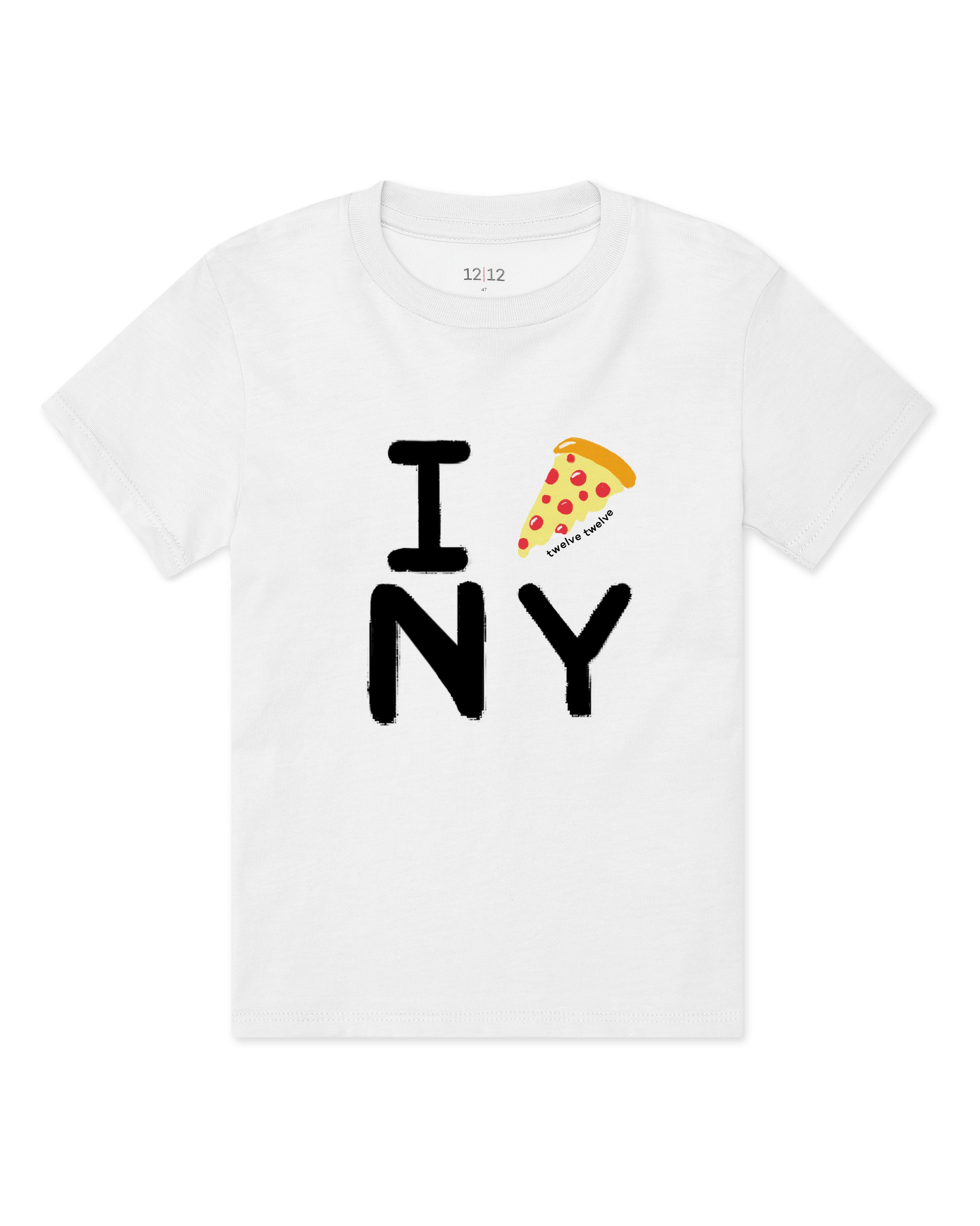 The Organic Short Sleeve Tee NYC [I Pizza NY]