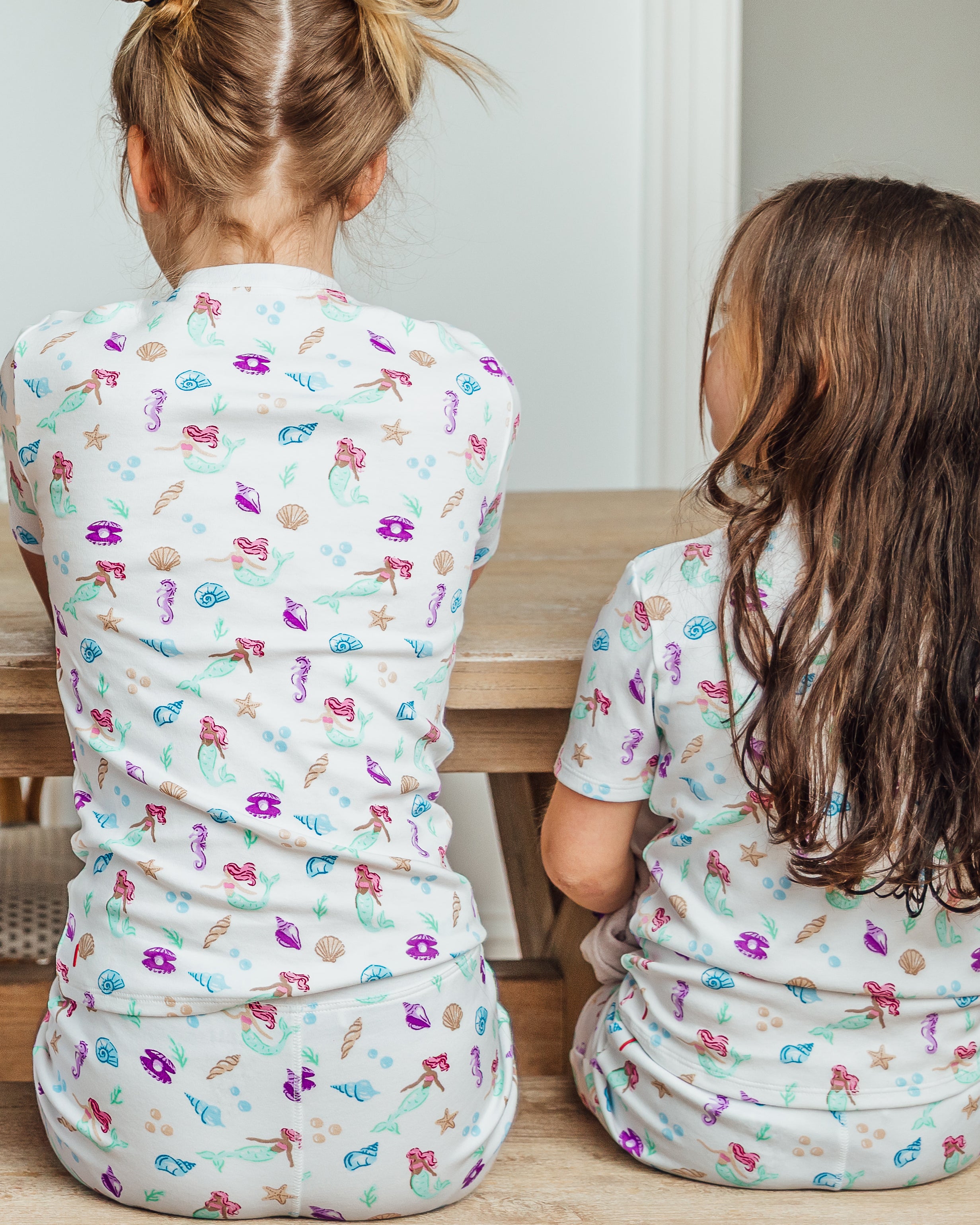 The Organic Short Sleeve Pajama Set [Under the Sea]