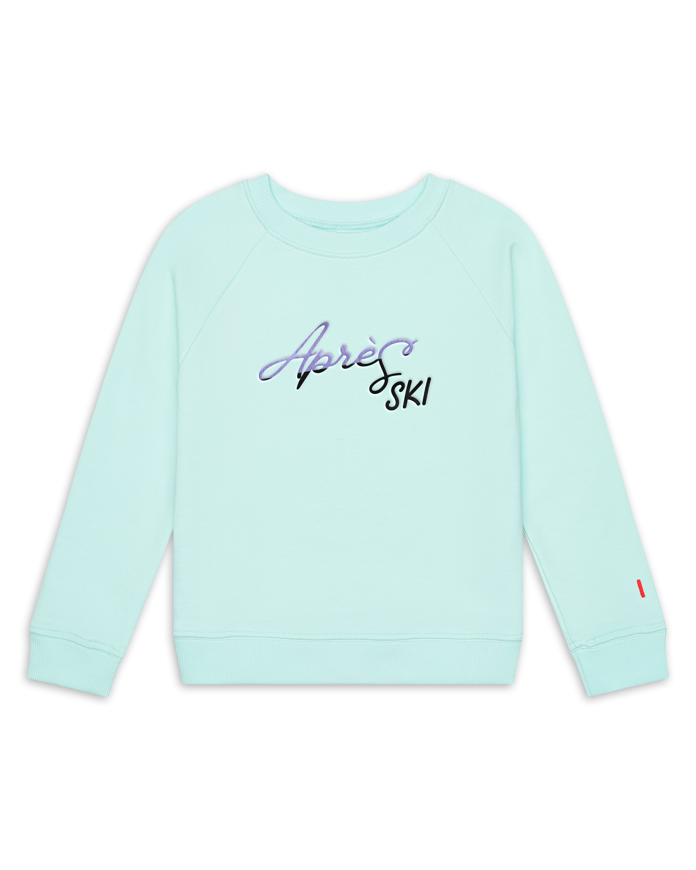 The Organic Pullover Sweatshirt Apres Ski [Aqua]