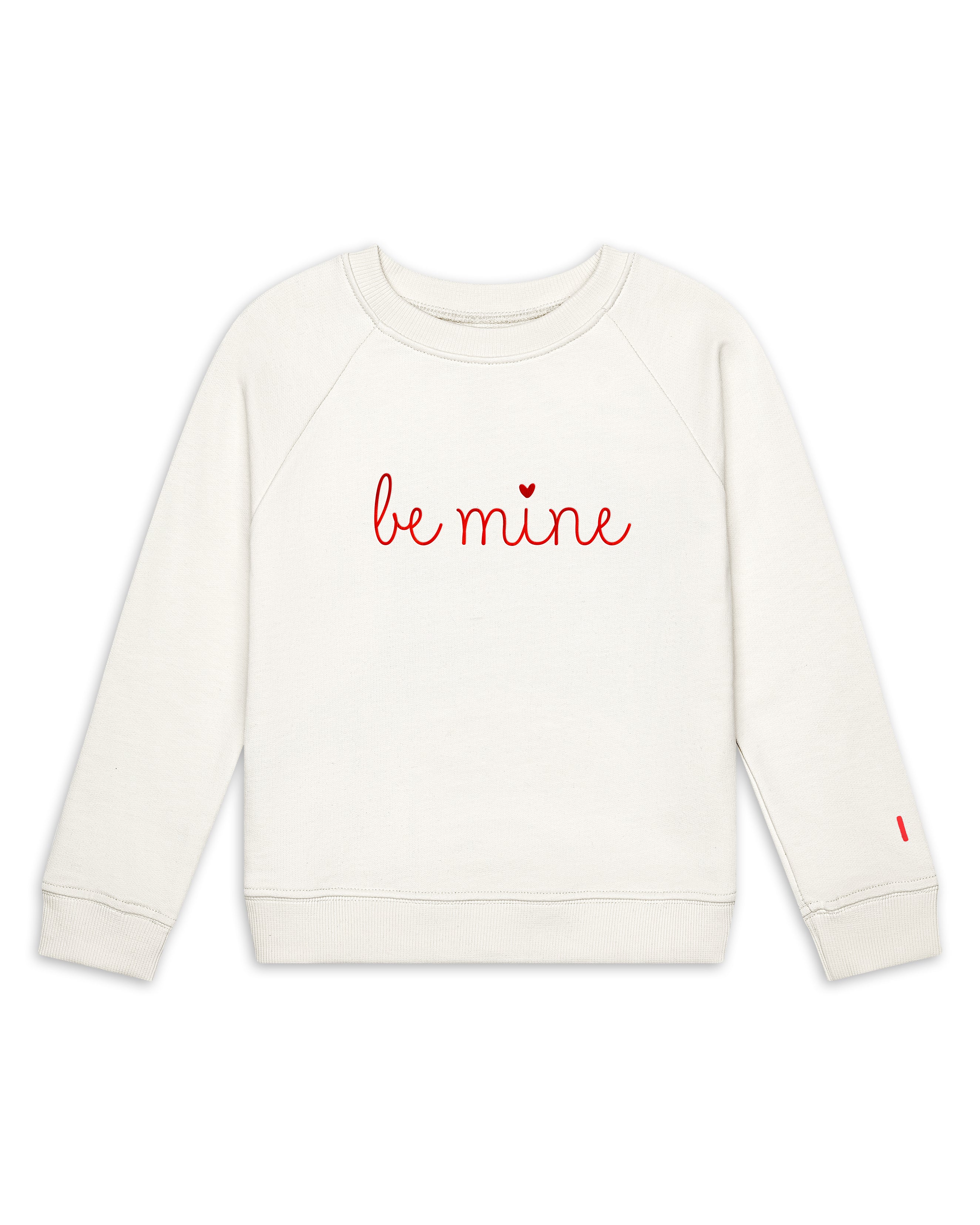 The Organic Pullover Sweatshirt Be Mine [Cream]