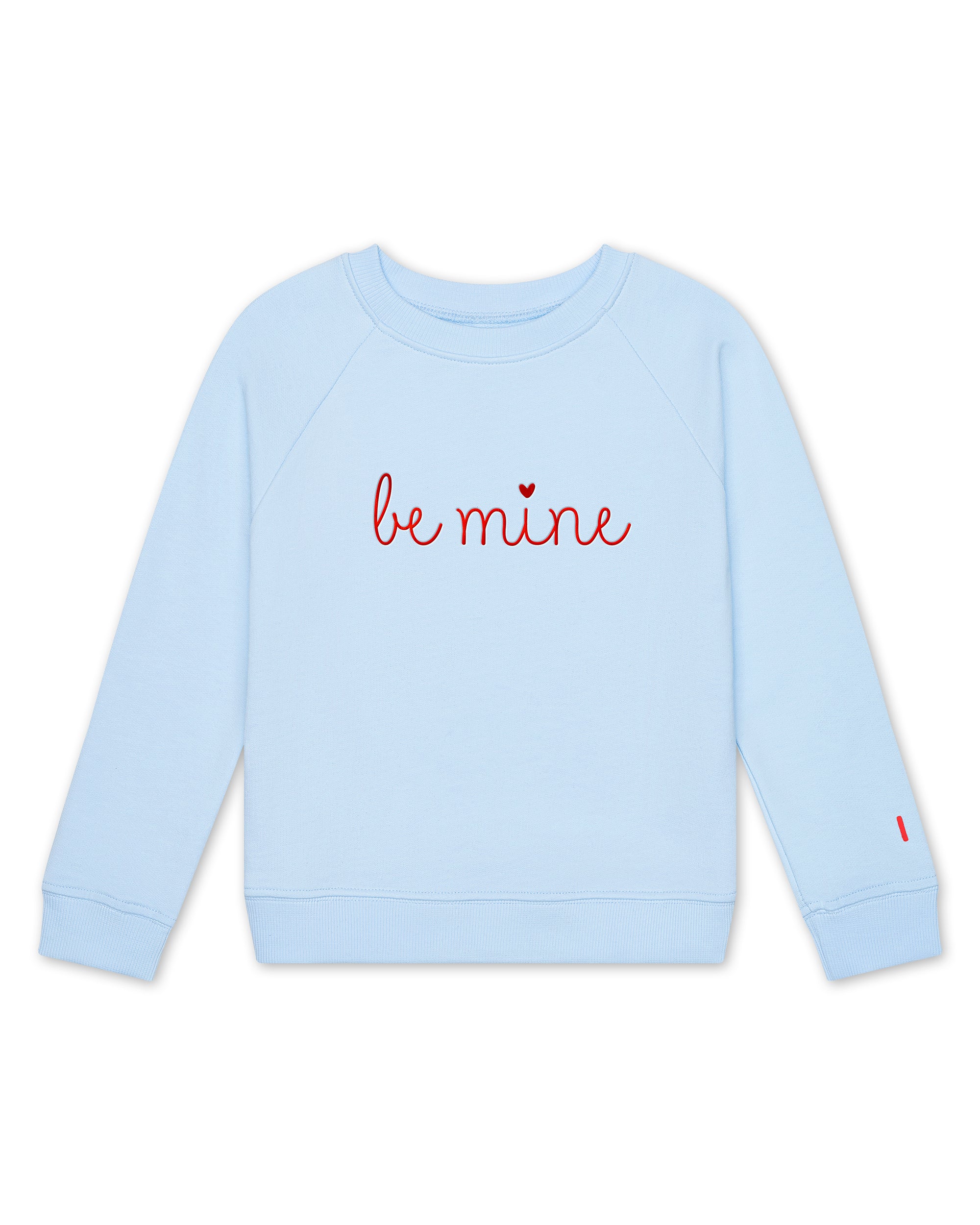 The Organic Pullover Sweatshirt Be Mine [Blue]