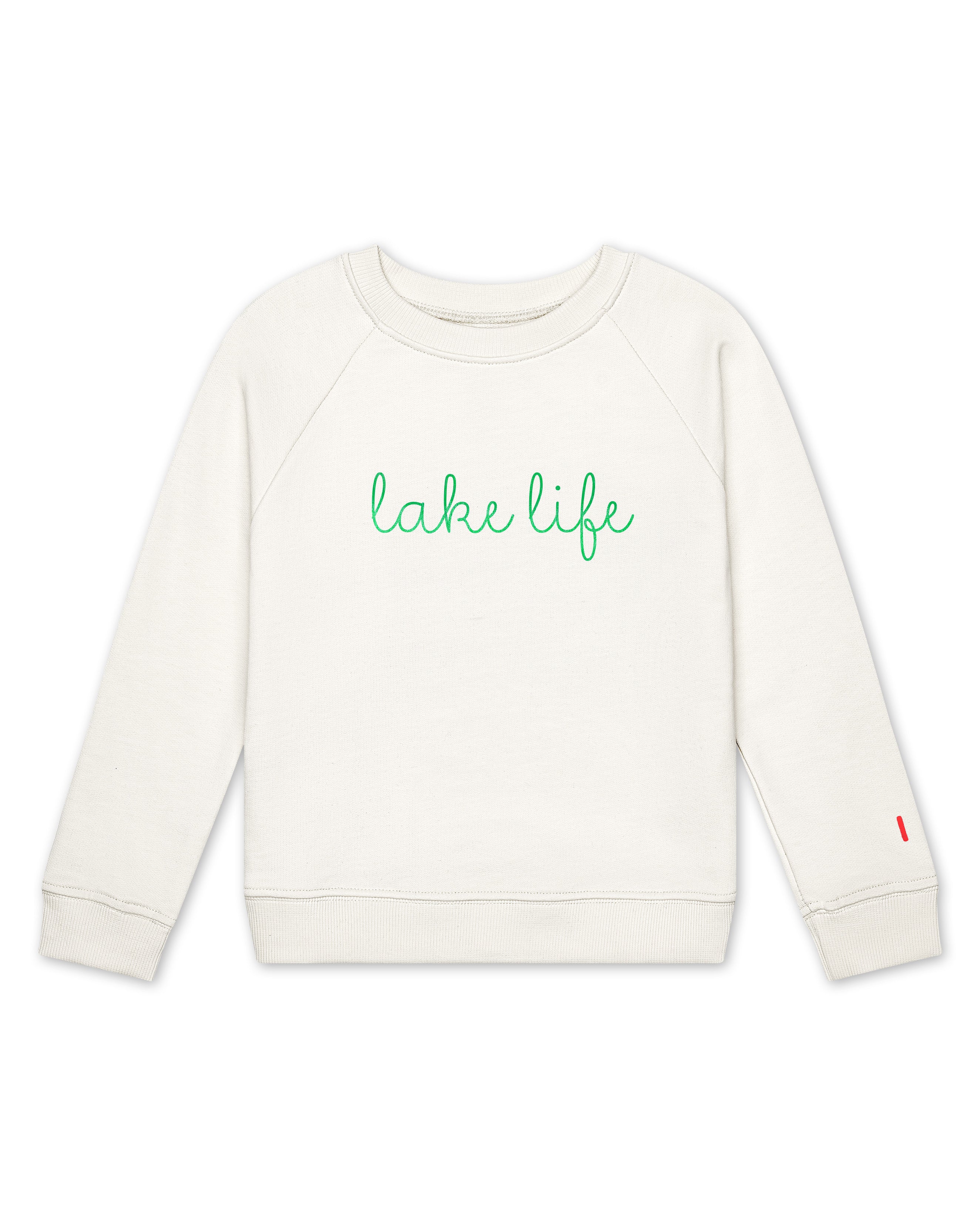 The Organic Pullover Sweatshirt Lake Life [Cream]