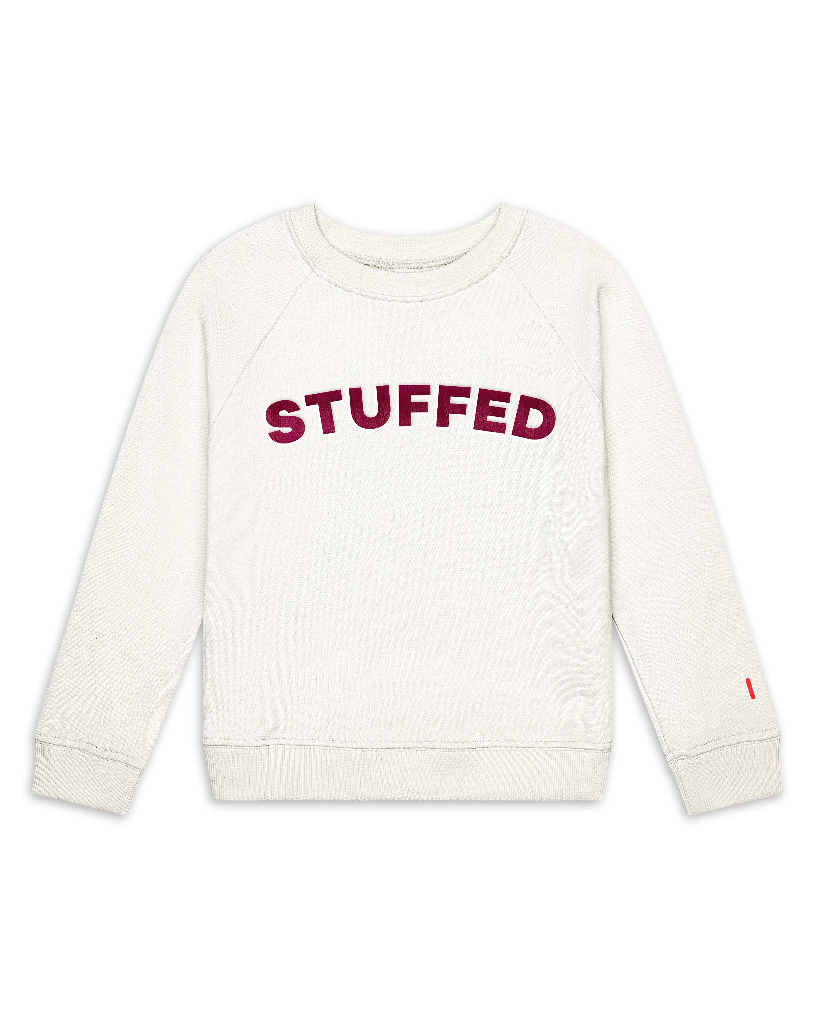 The Organic Pullover Sweatshirt Stuffed [Cream]