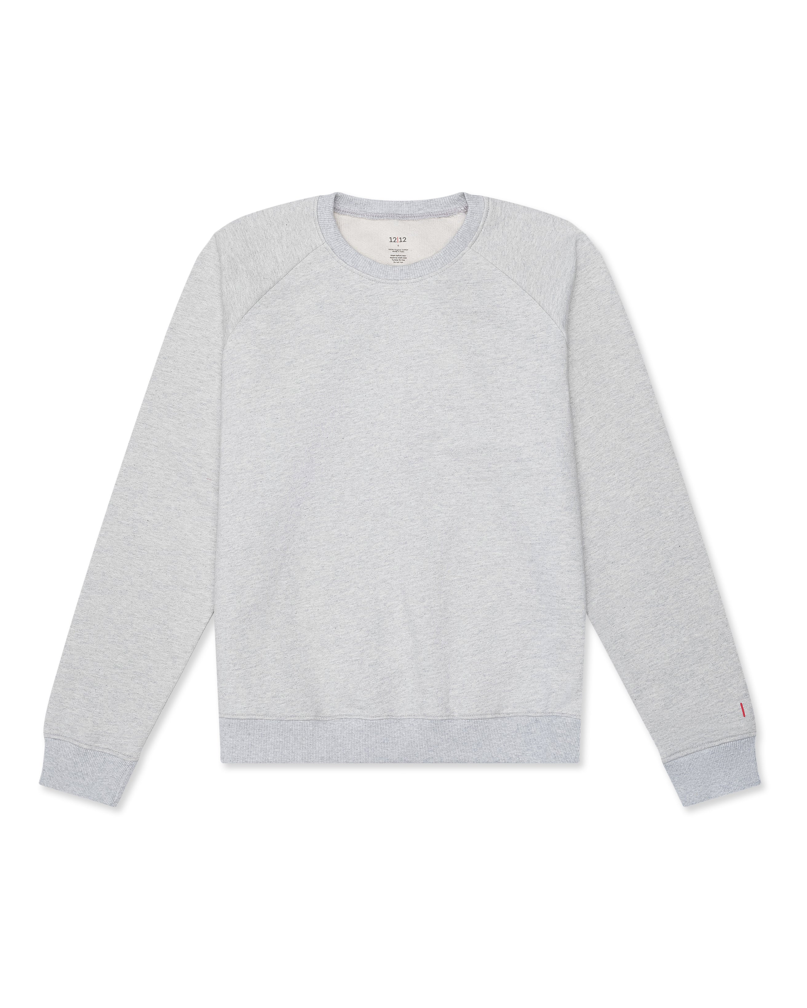 Light grey crewneck sweatshirt online