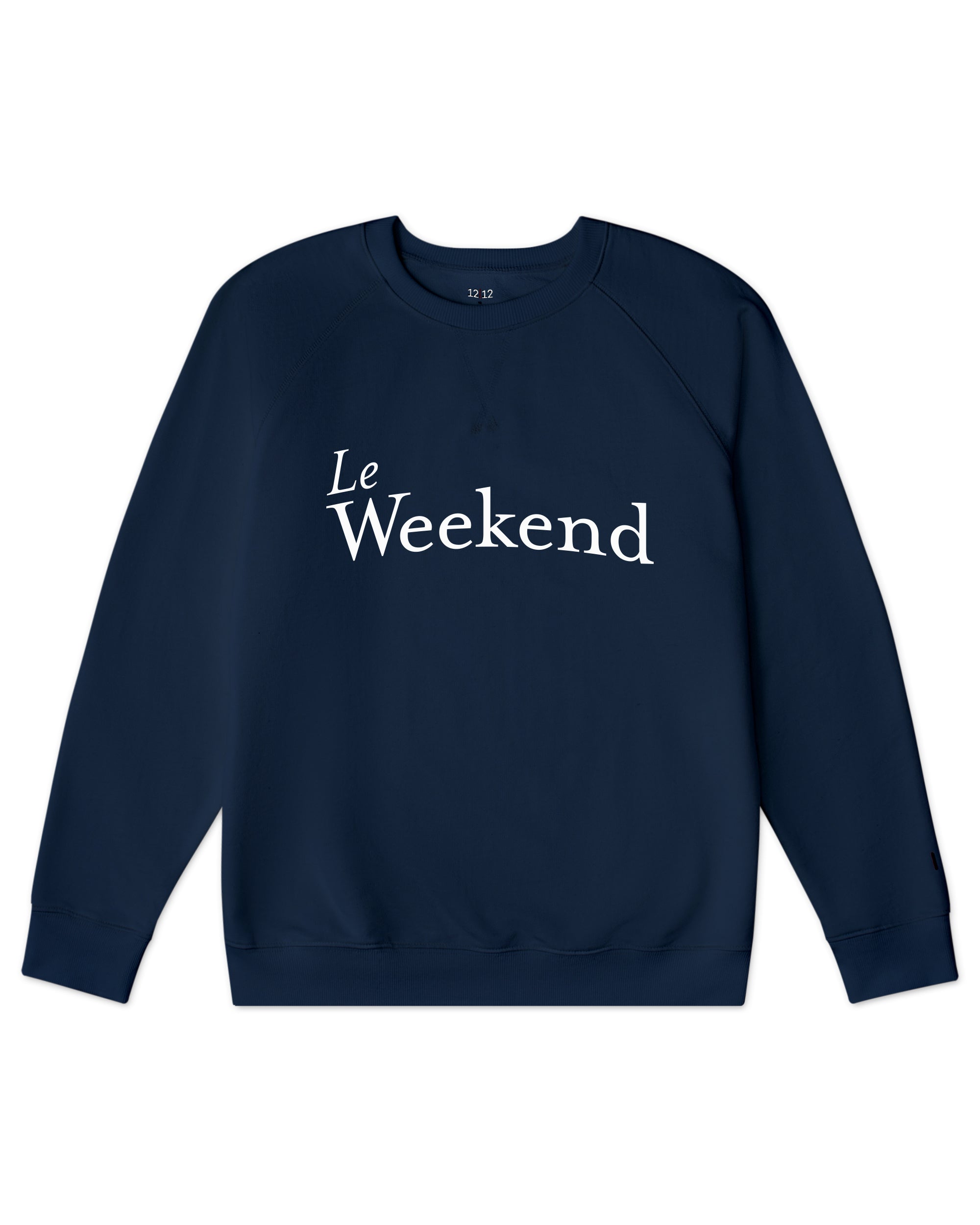 Women's Organic Pullover Sweatshirt Le Weekend [Navy]