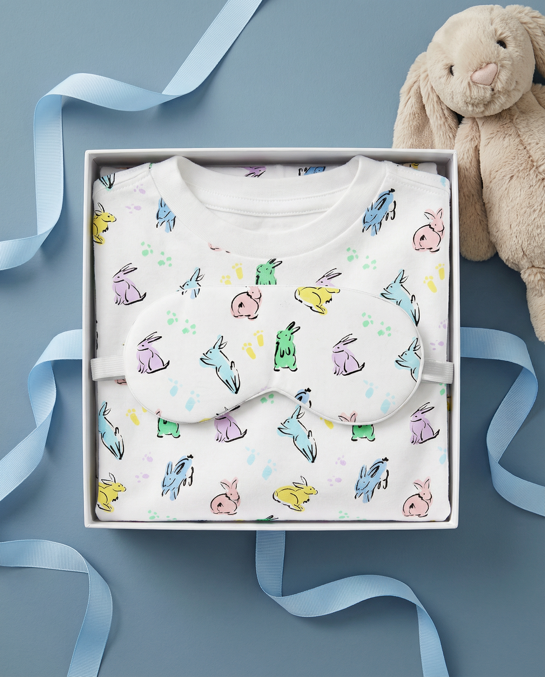 The Organic Sleep Mask [Bunny Hop]