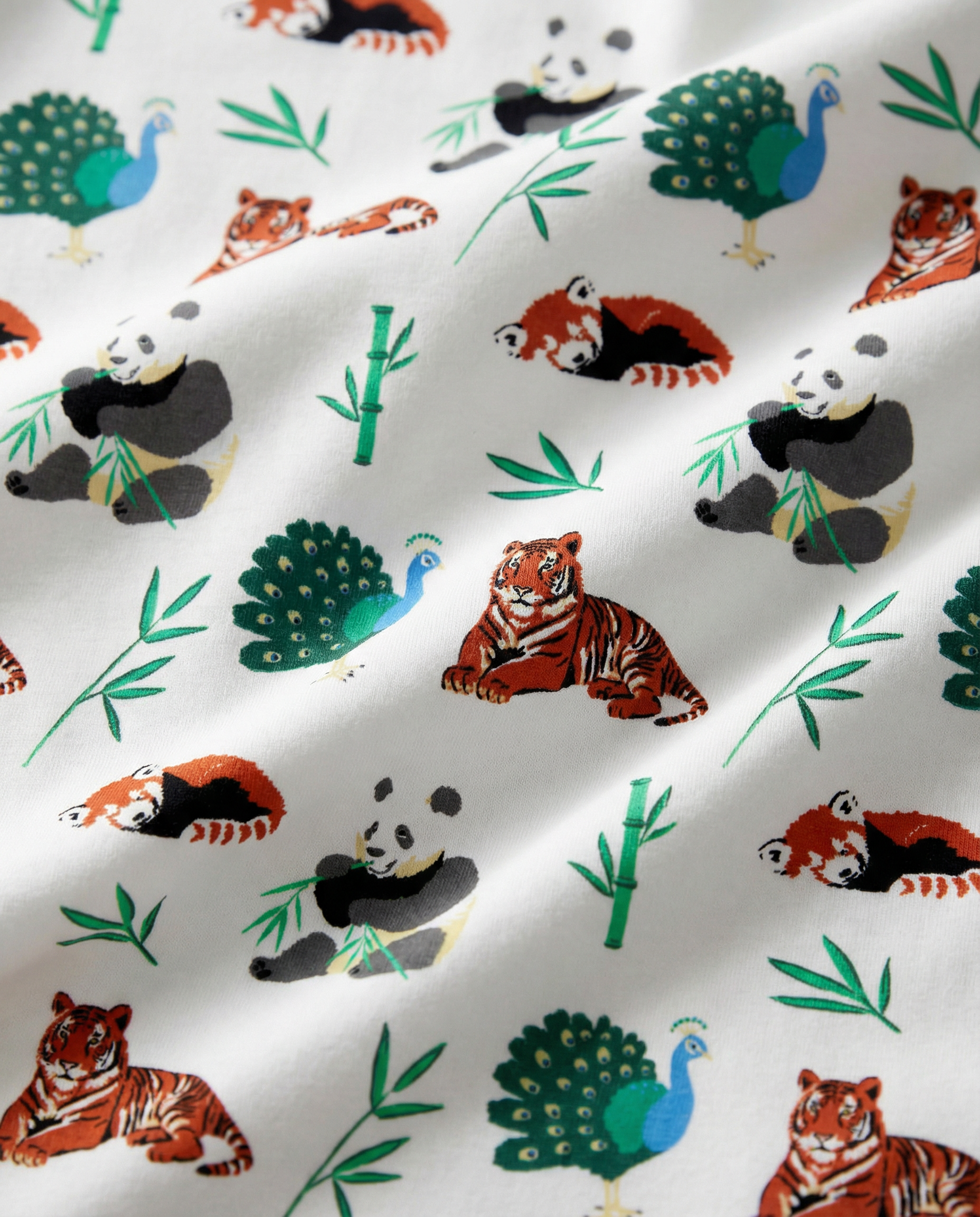 The Organic Long Sleeve Pajama Set [Zen Zoo]