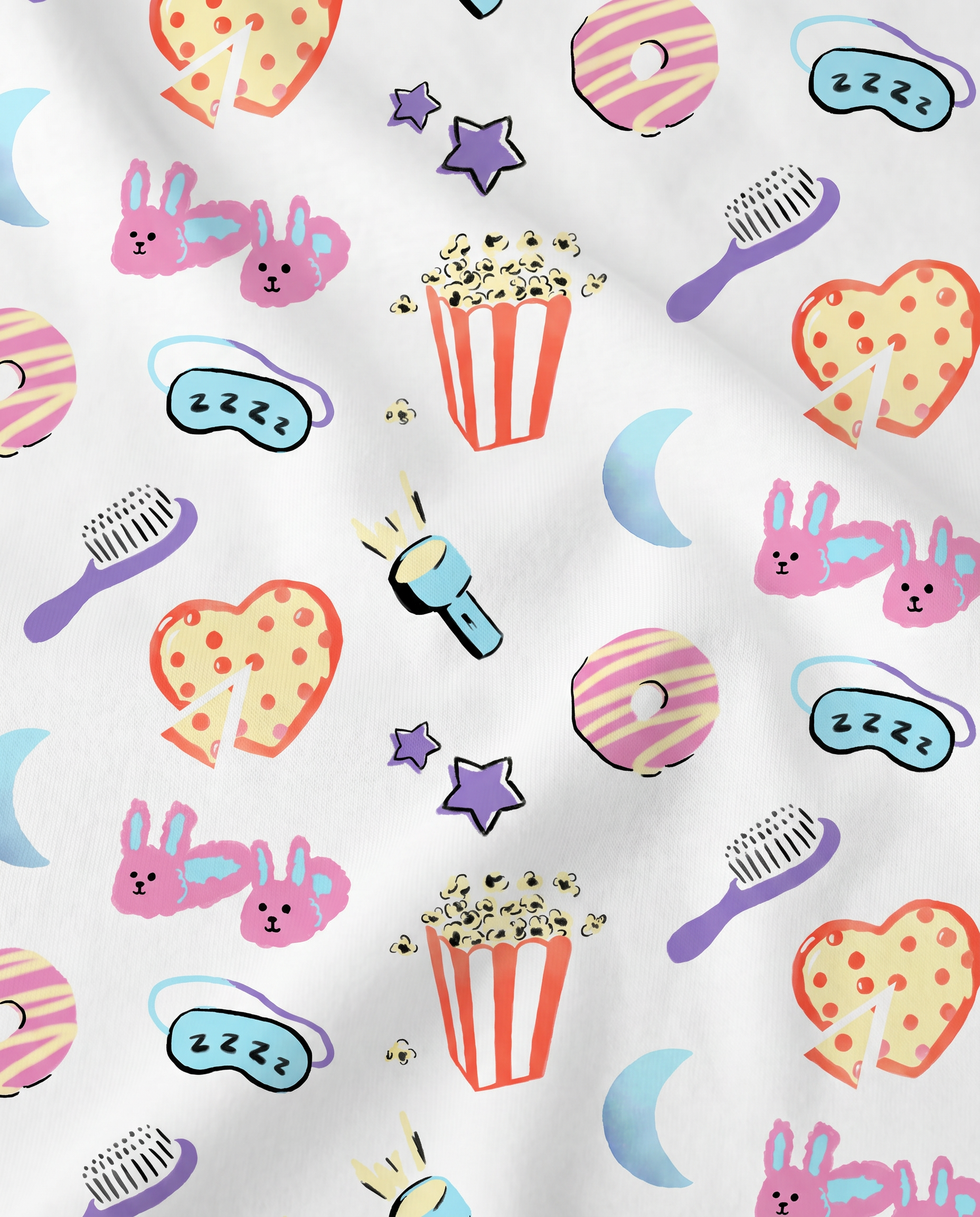 The Organic Short Sleeve Pajama Set [Sleepover]