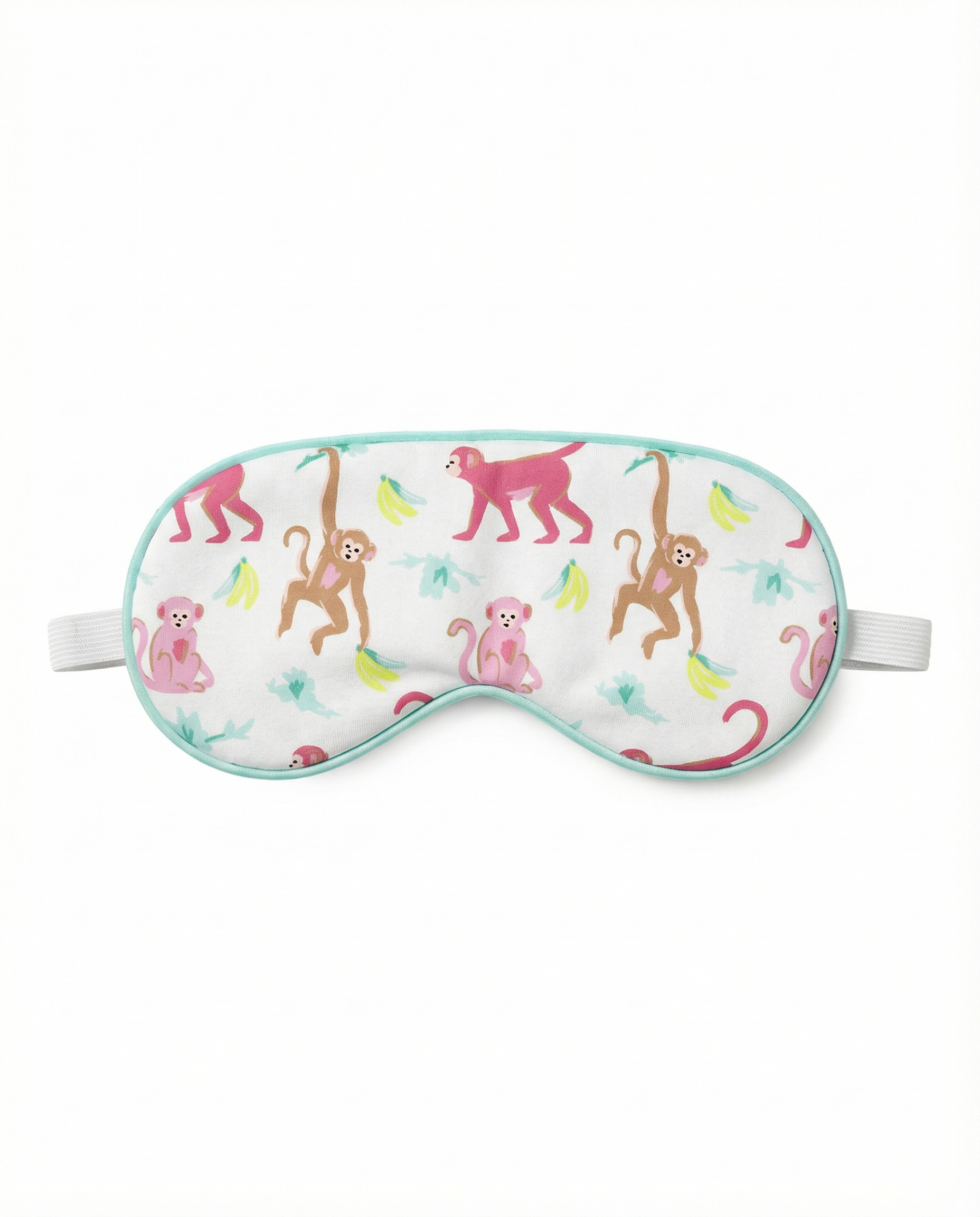 The Organic Sleep Mask [Monkeying Around Pink]