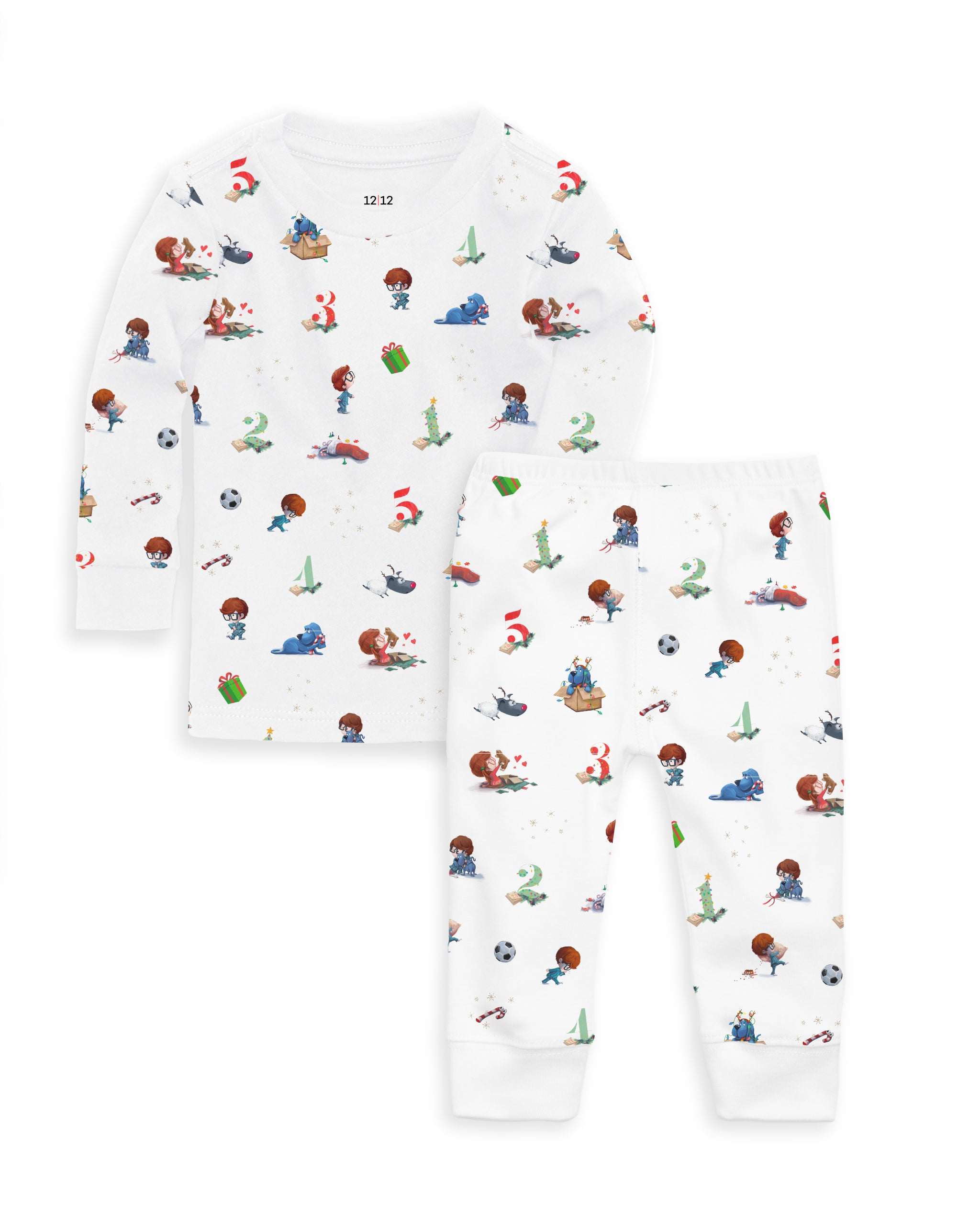 Organic christmas pajamas hot sale